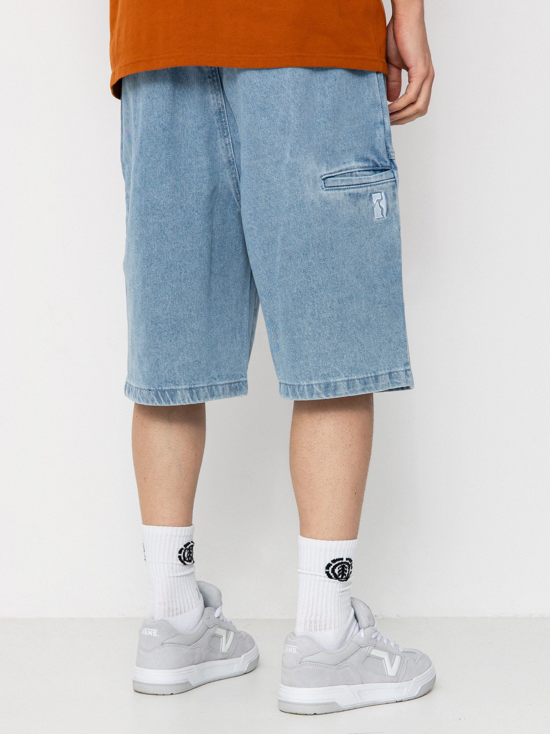 Къси панталони Poetic Collective Painter (light blue denim)