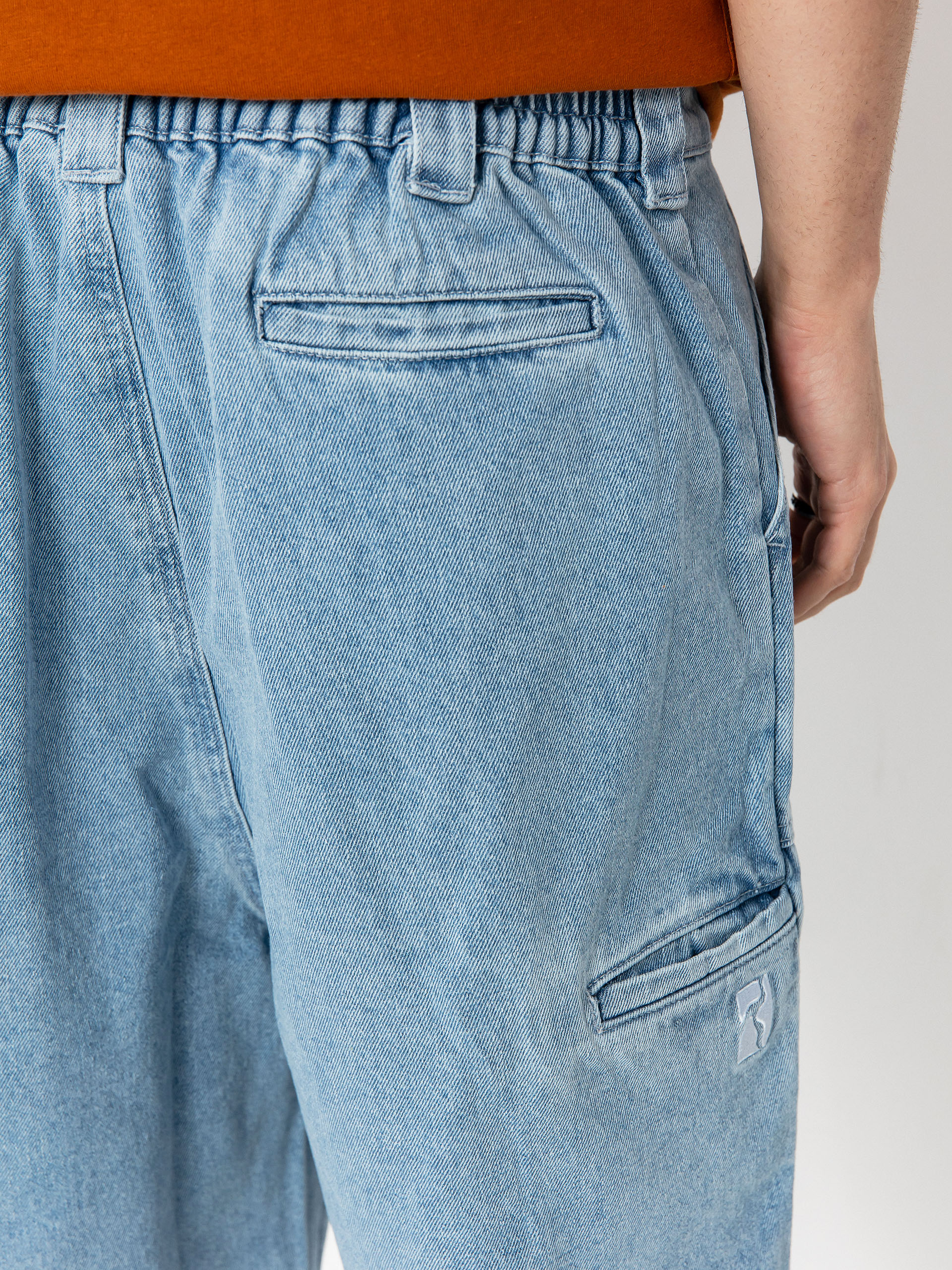 Къси панталони Poetic Collective Painter (light blue denim)