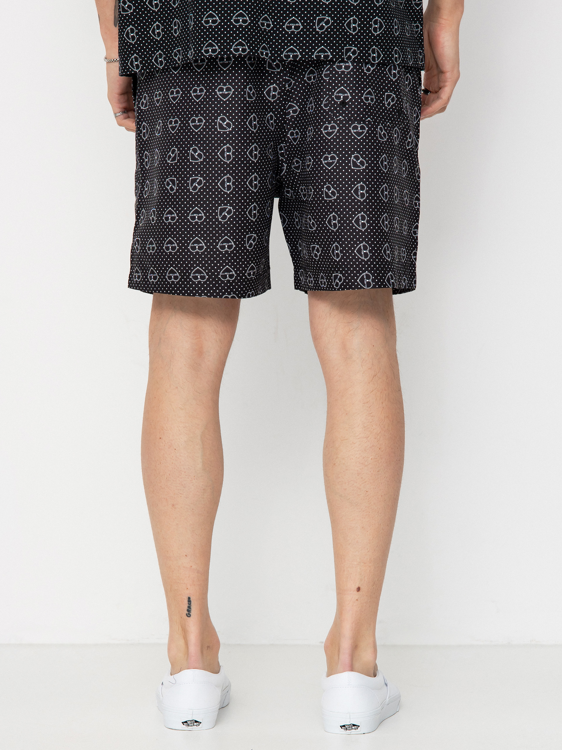 Къси панталони Carhartt WIP Chase Swim (furoshiki print/black)
