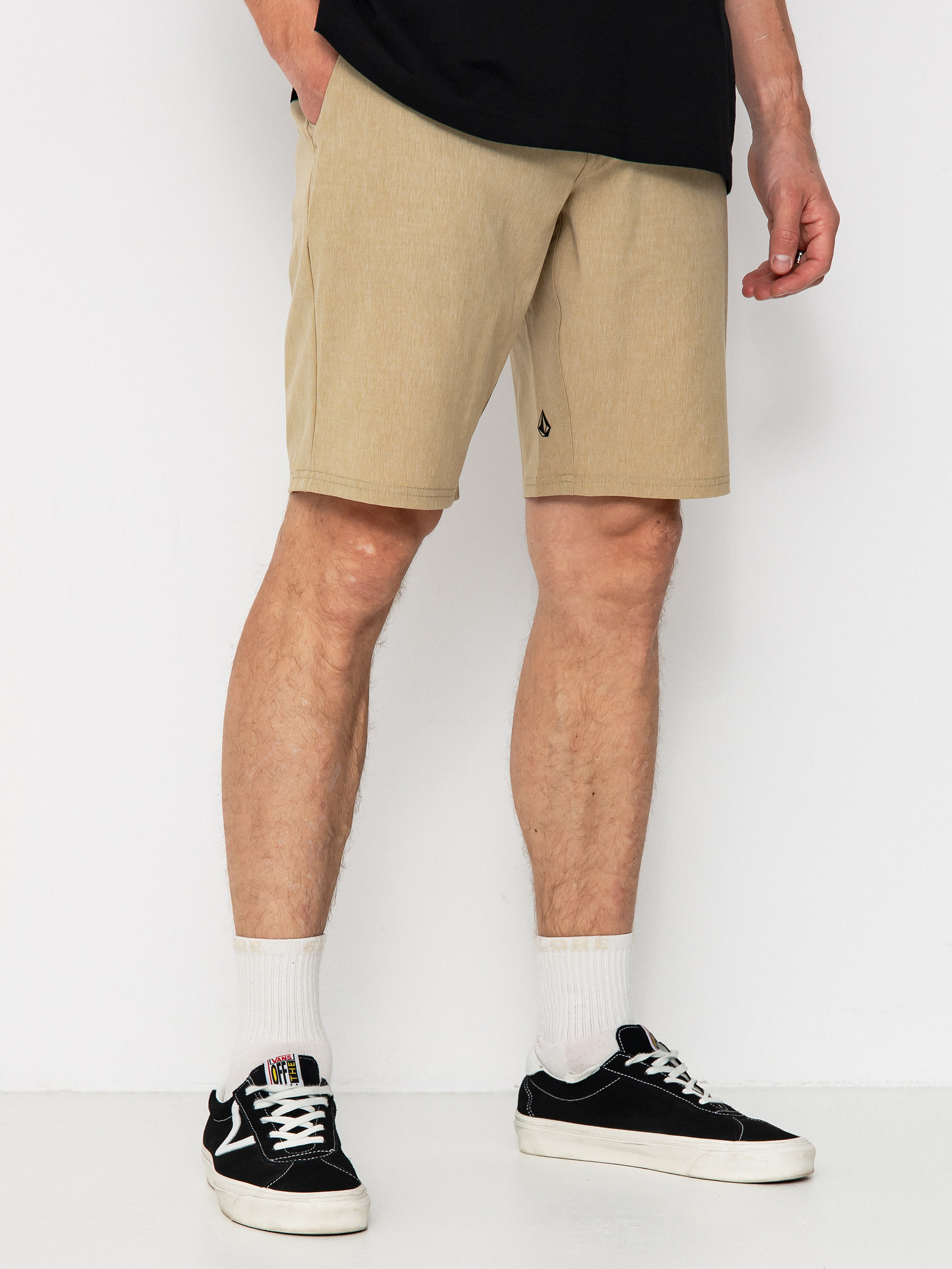 Къси панталони Volcom Frickin Cross Shred Static 20 (dark khaki)