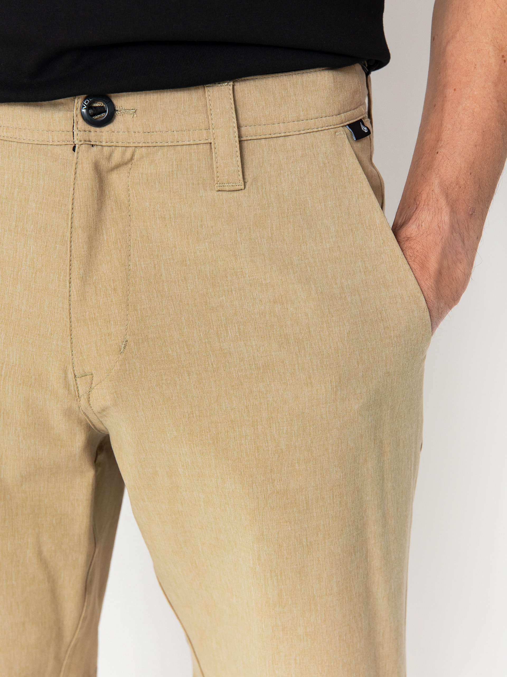 Къси панталони Volcom Frickin Cross Shred Static 20 (dark khaki)