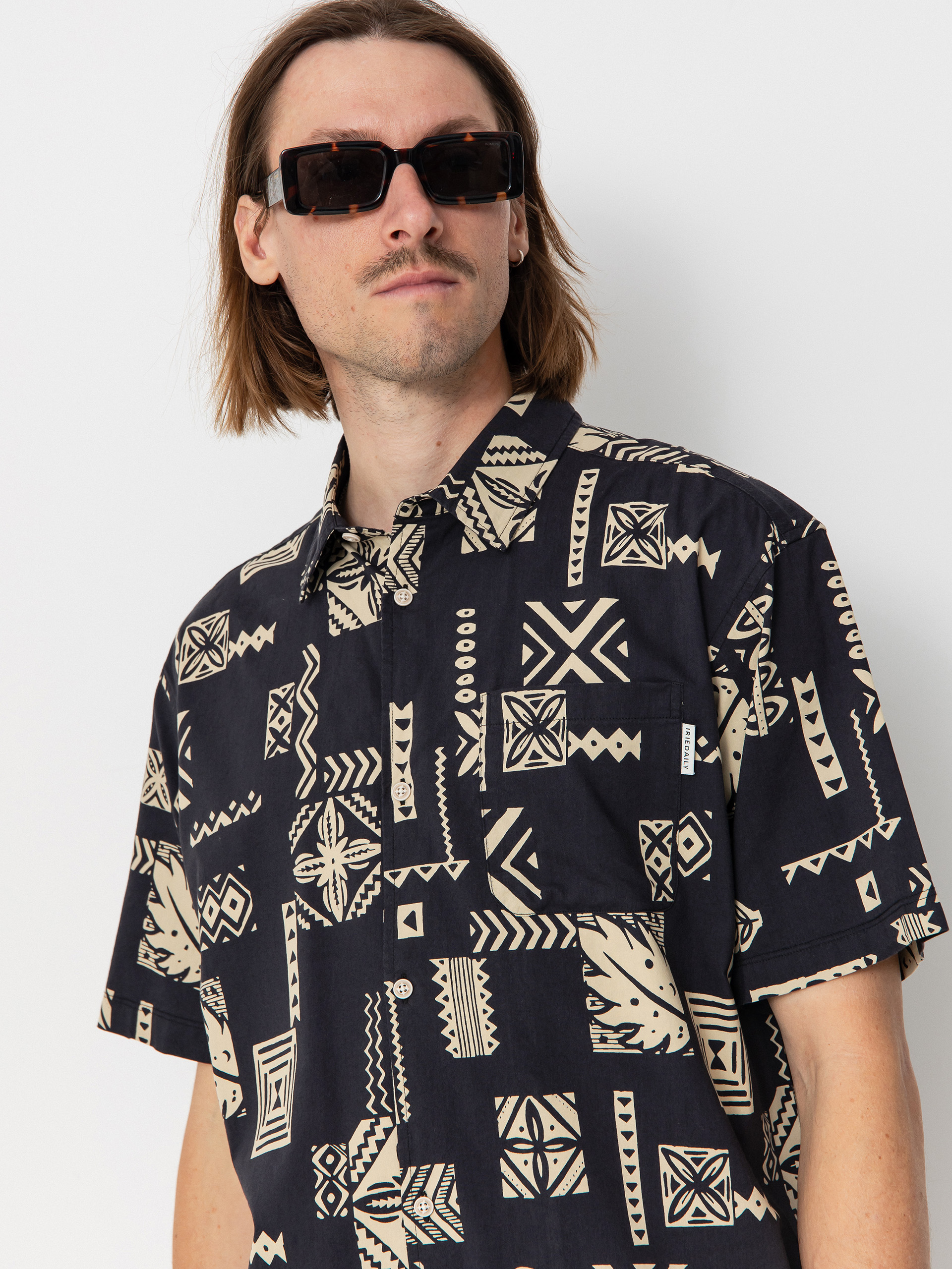 Риза Iriedaily Resorio (black)