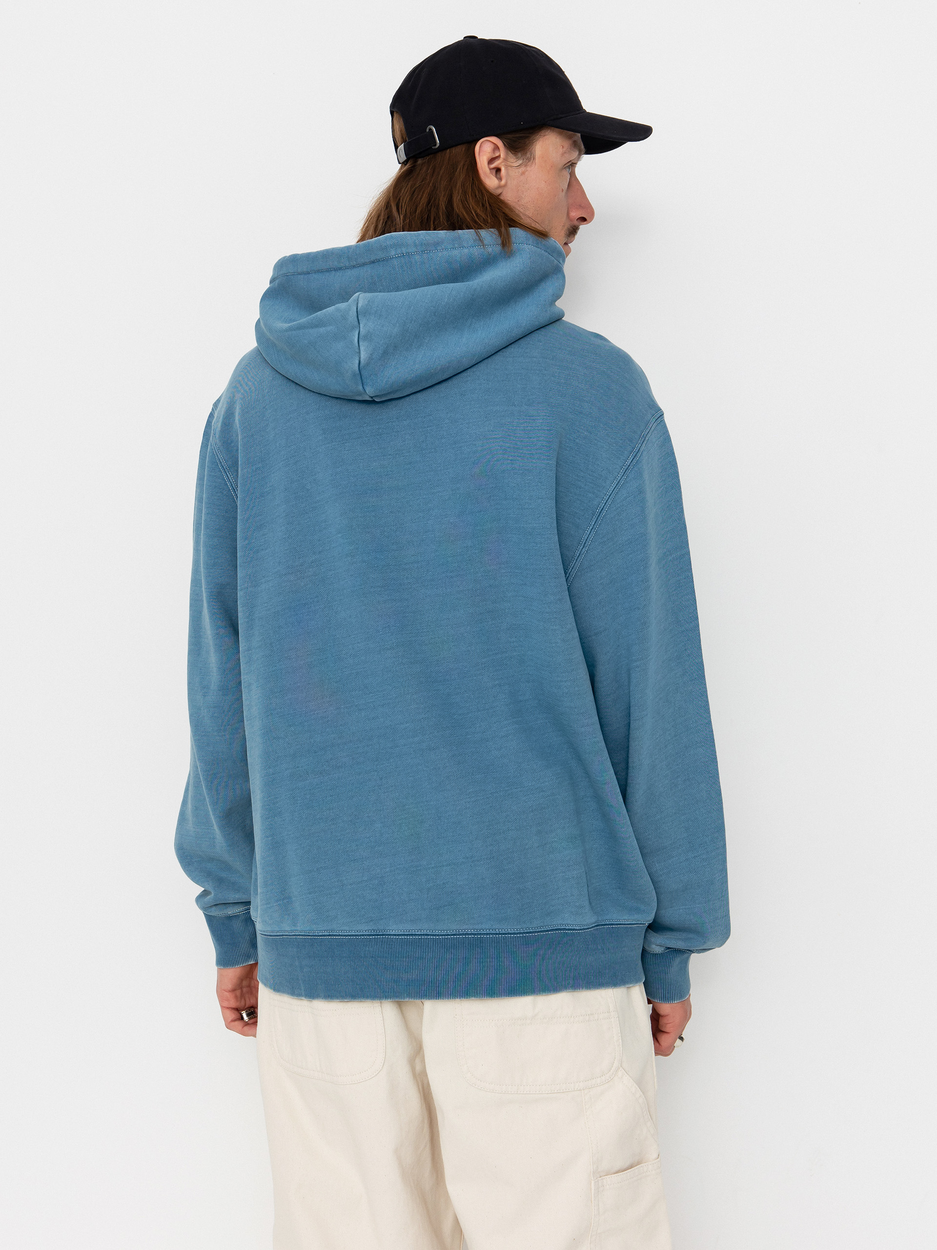 Суитшърт с качулка Carhartt WIP Ingo HD (light blue)