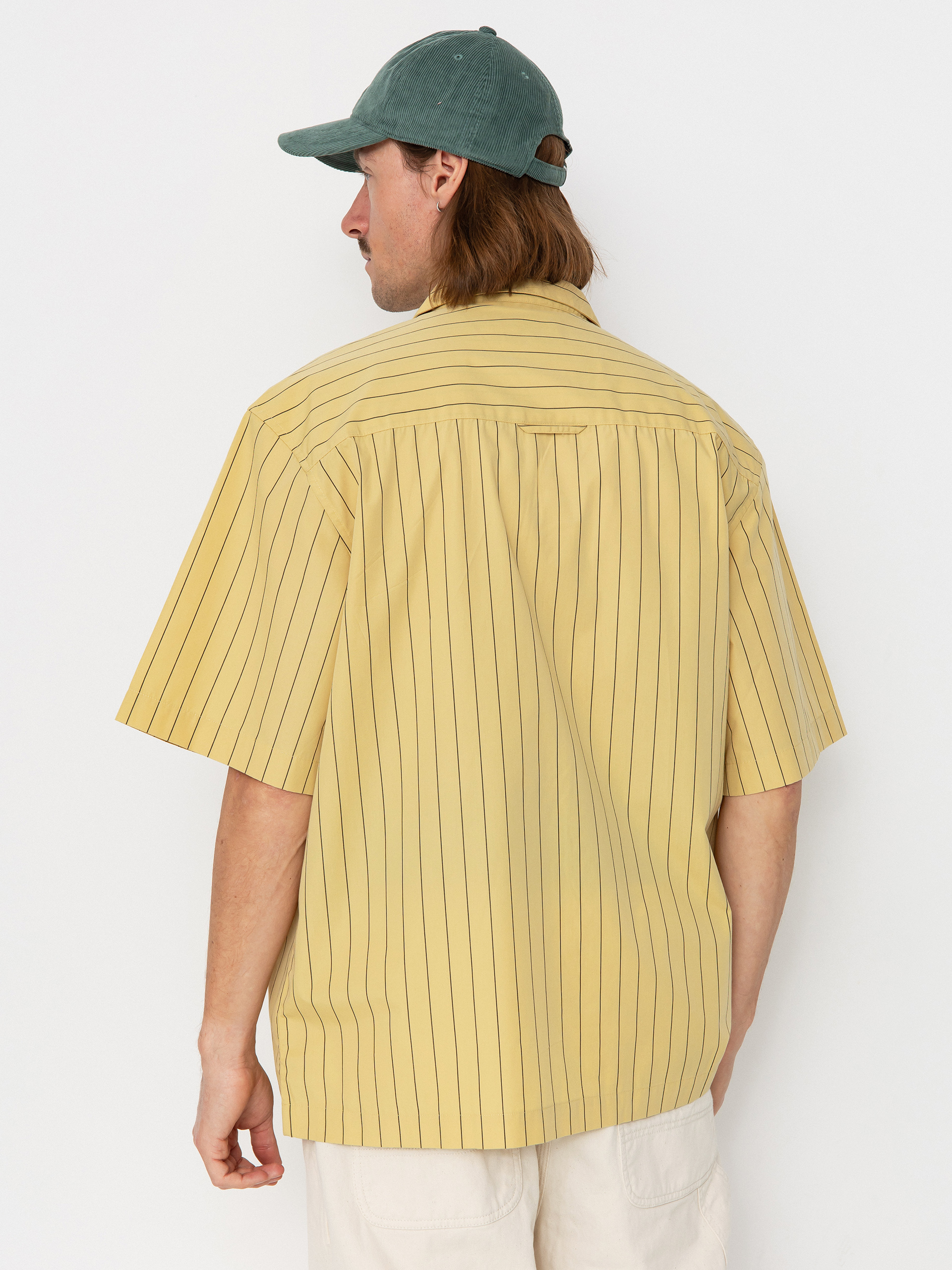Риза Carhartt WIP Hendry (seaton stripe/straw/liberica)