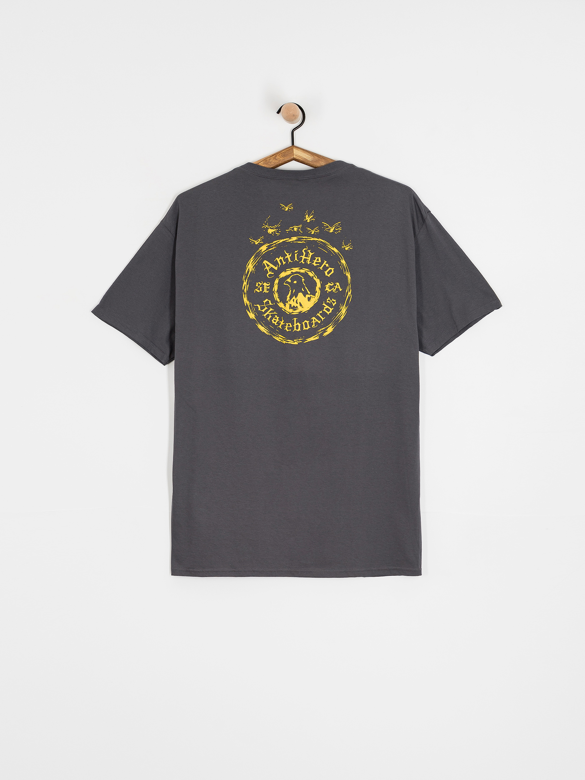Тениска Antihero Pigeon Motion (charcoal grey)