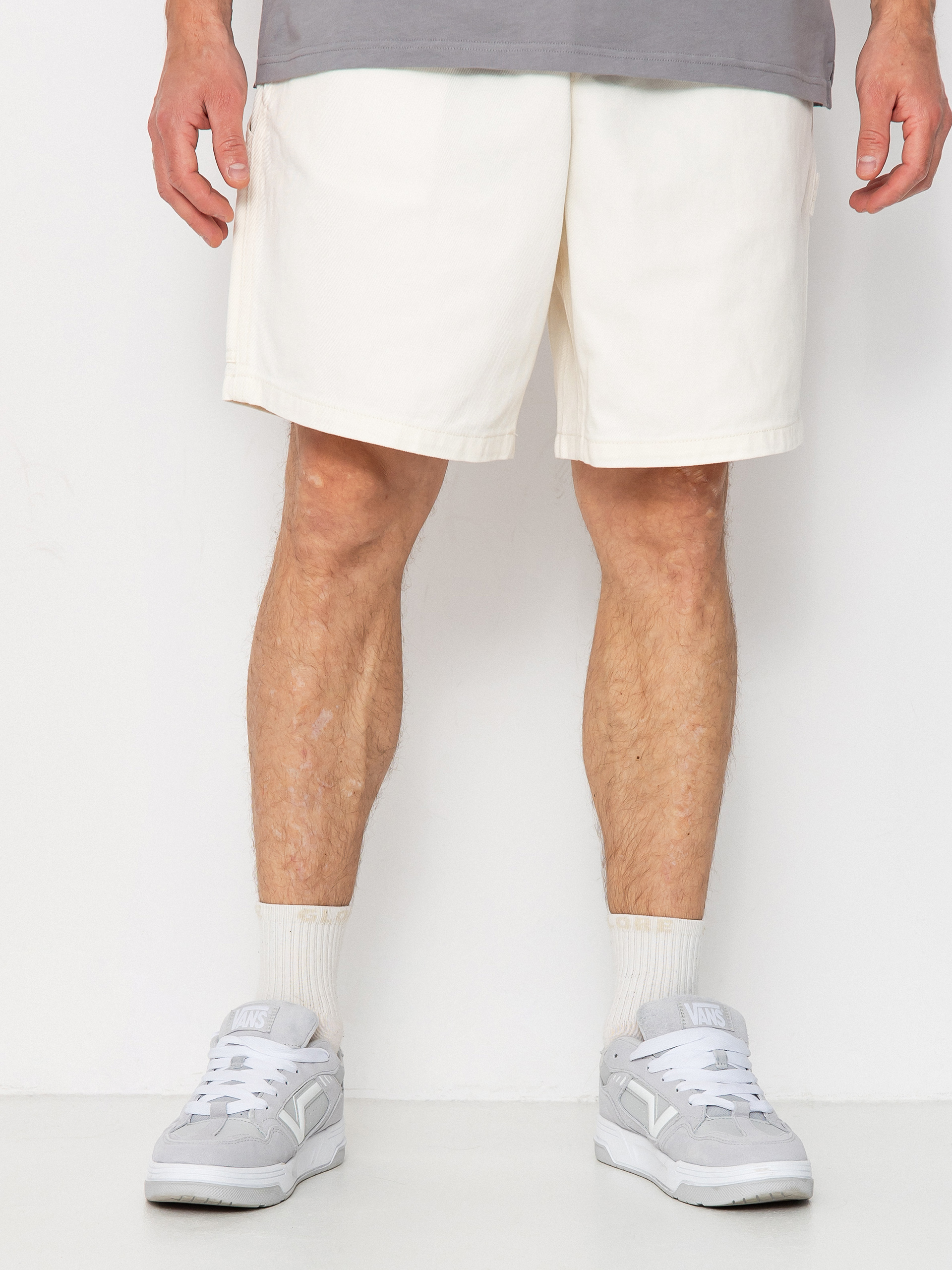 Къси панталони OBEY Easy Denim Carpenter (unbleached faded wash)