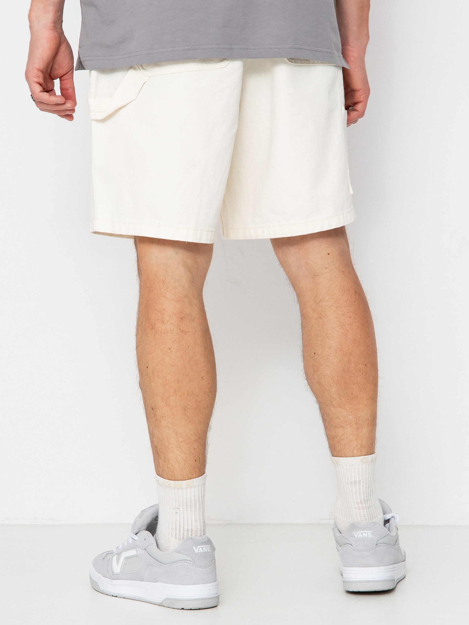 Къси панталони OBEY Easy Denim Carpenter (unbleached faded wash)