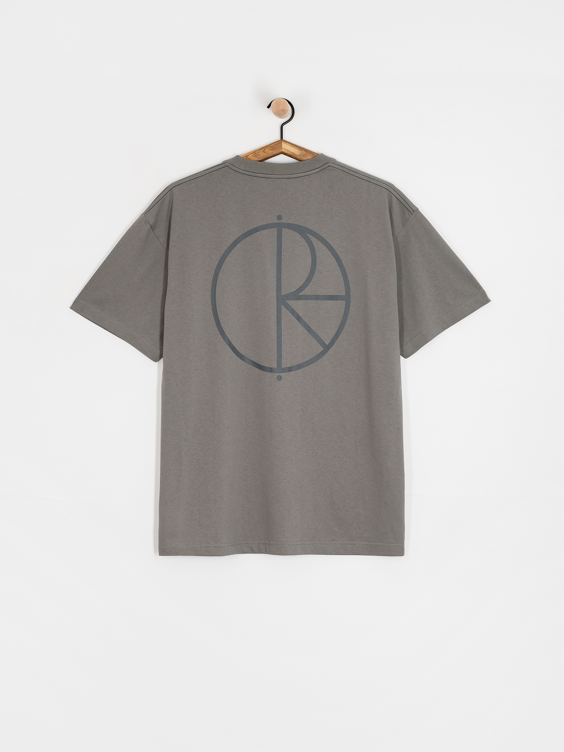 Тениска Polar Skate Stroke Logo (grey)