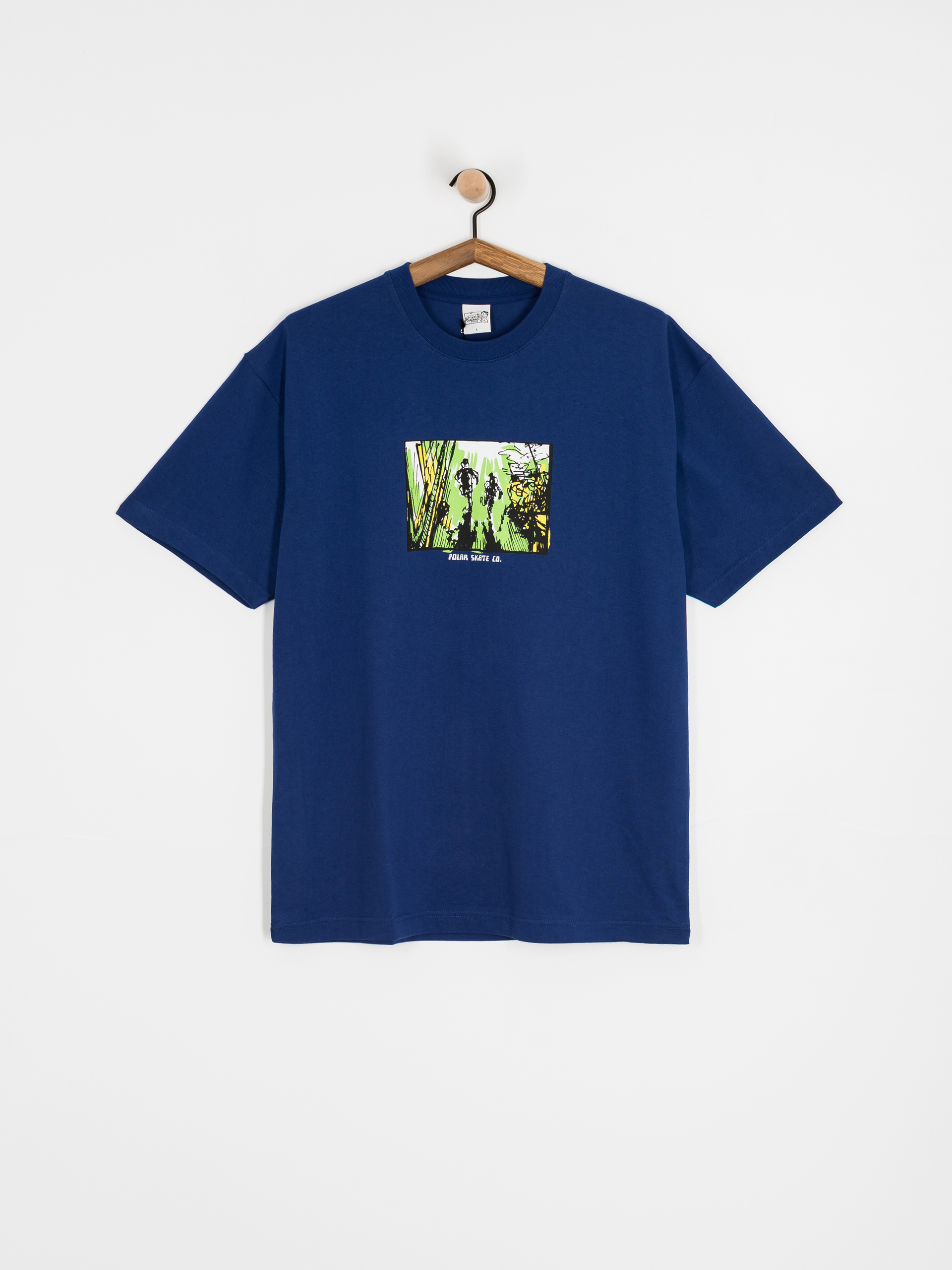 Тениска Polar Skate Running (deep royal blue)