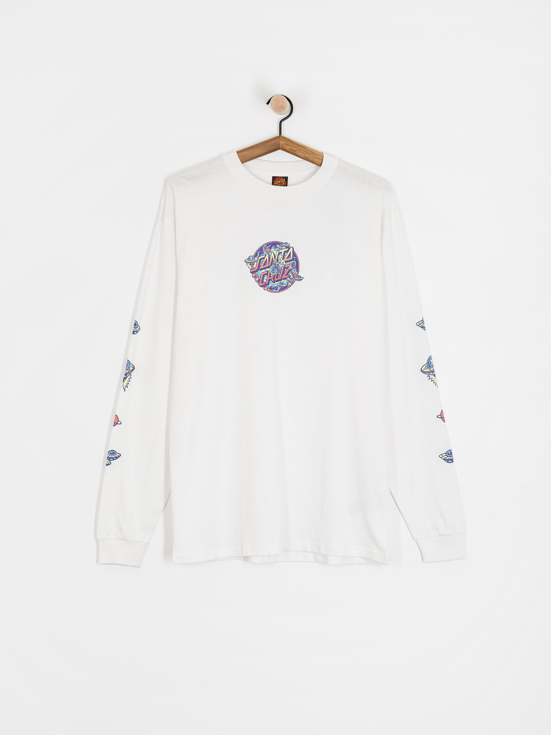Блуза Santa Cruz Winkowski Dope Planet 2 Dot (white)