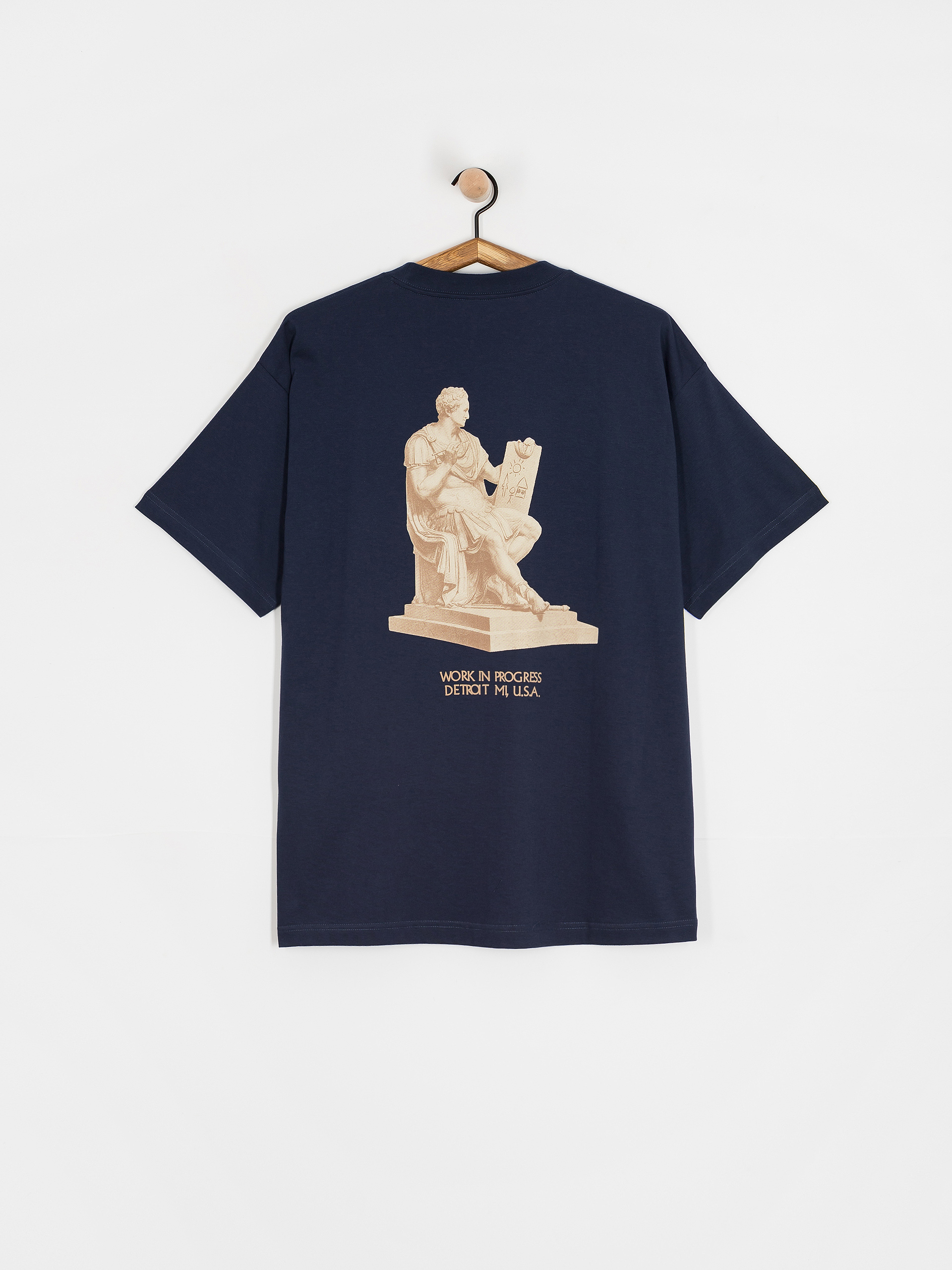 Тениска Carhartt WIP Masterpiece (air force blue)