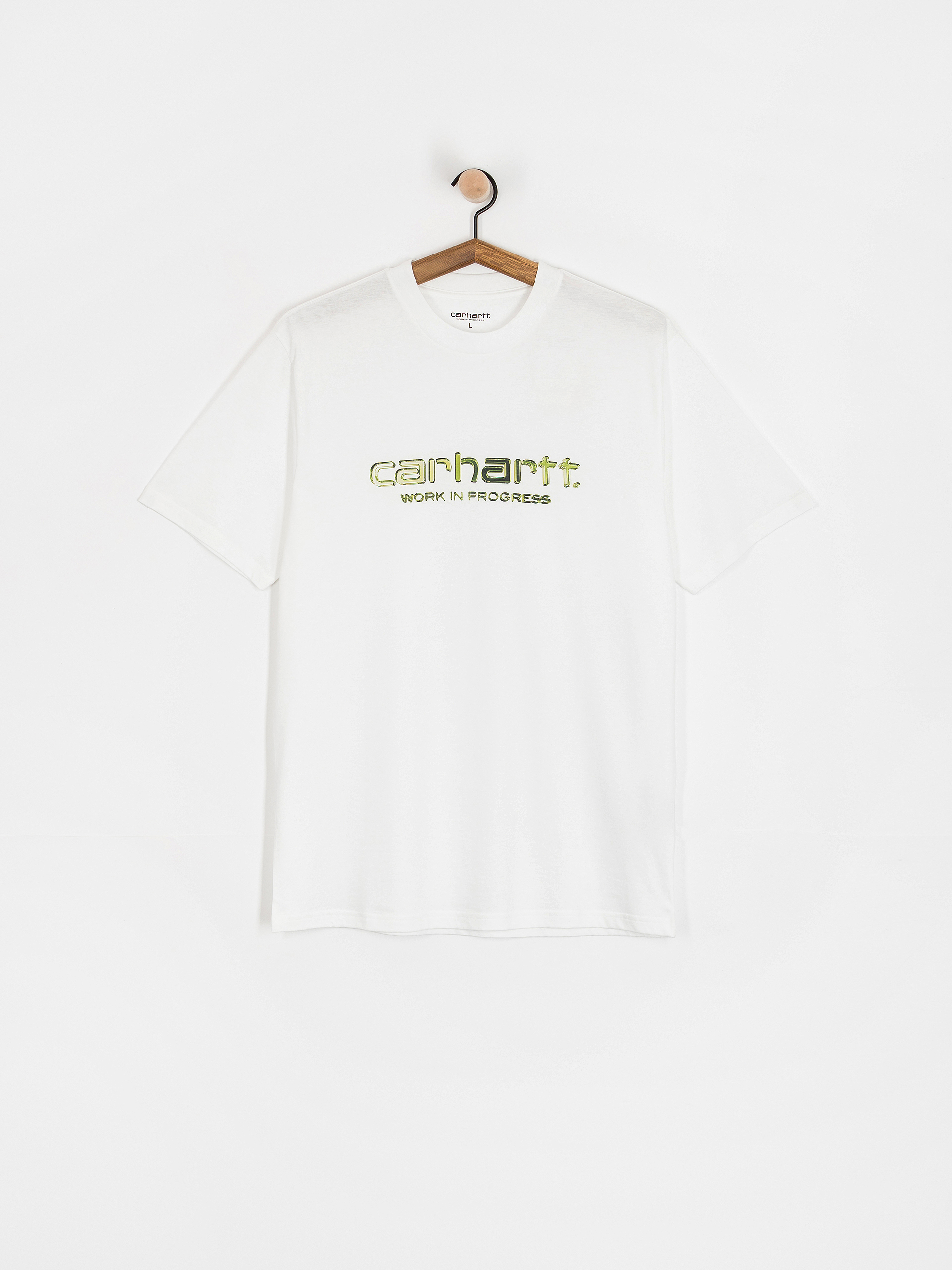 Тениска Carhartt WIP Solar Chrome Script (white)