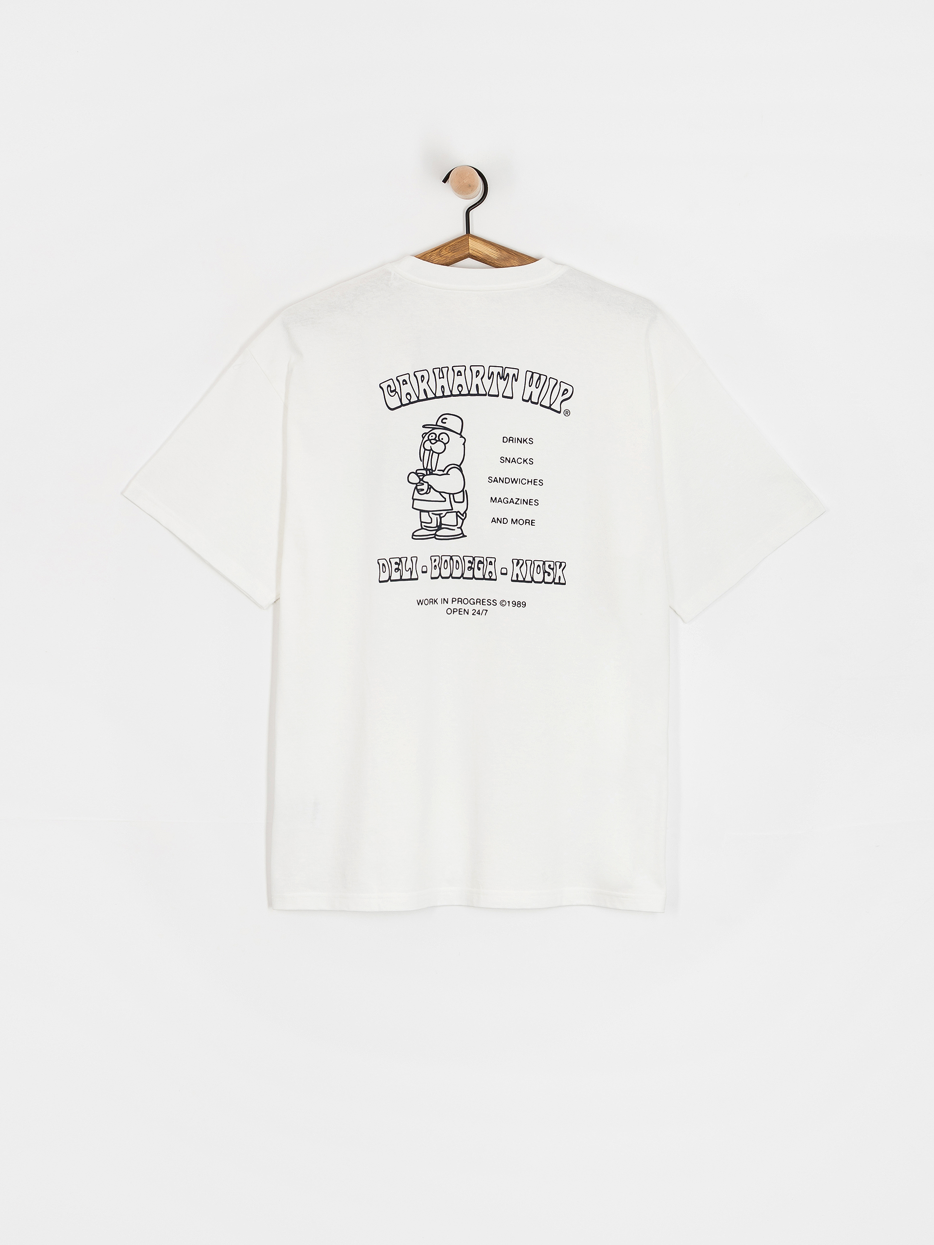 Тениска Carhartt WIP Sandwich (white)