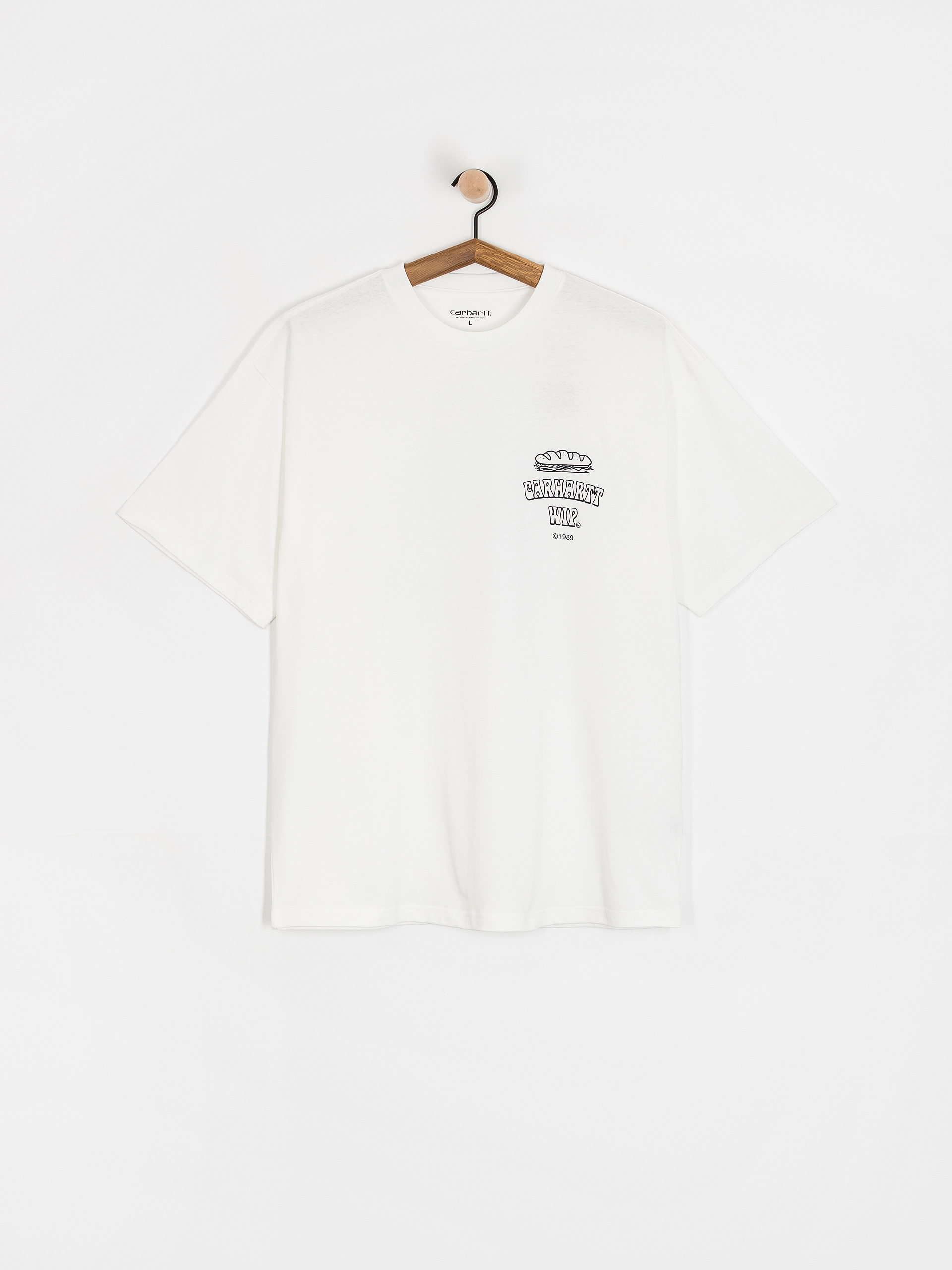 Тениска Carhartt WIP Sandwich (white)