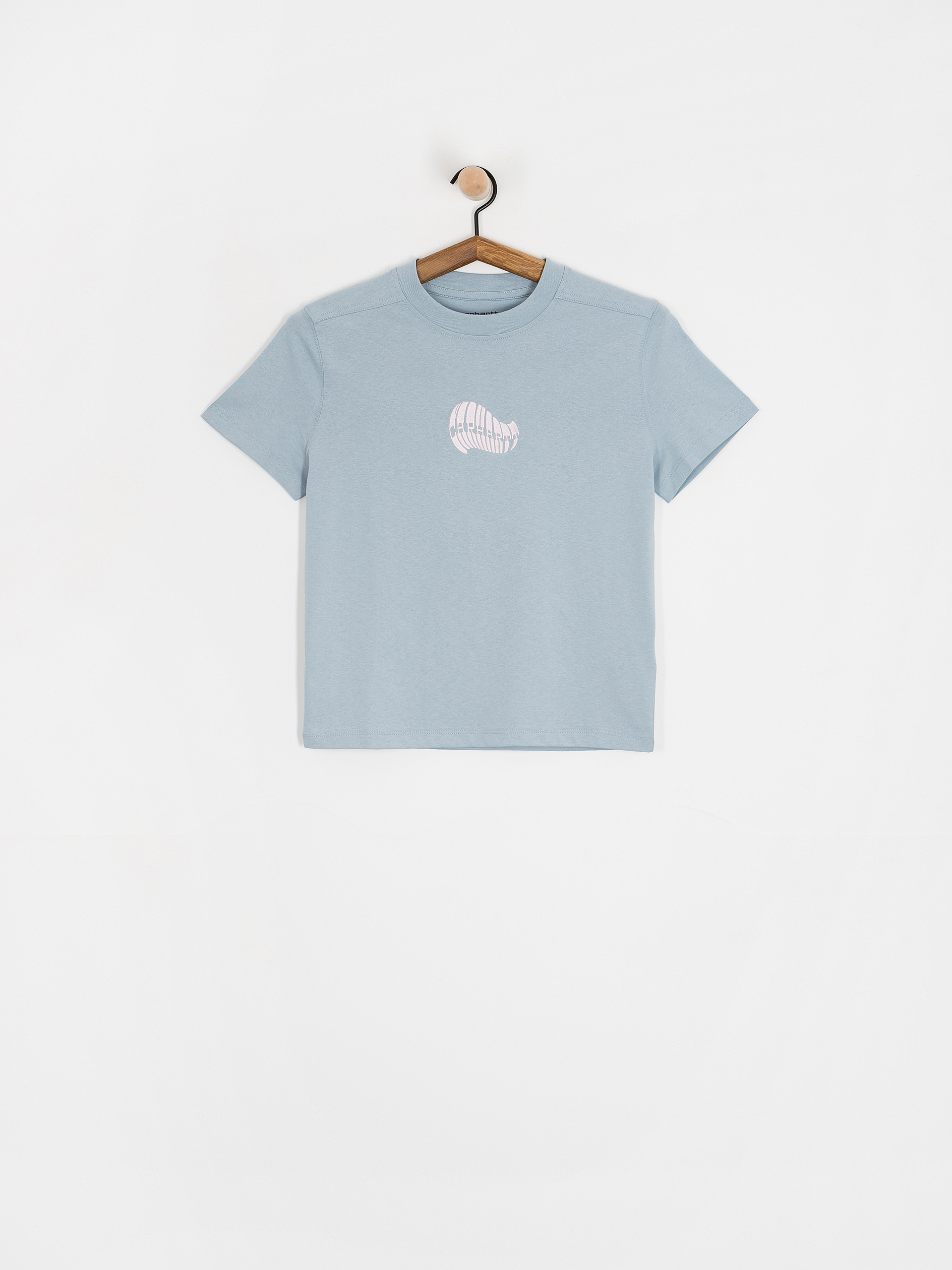 Тениска Carhartt WIP Psshh Wmn (blue fog/air pink)