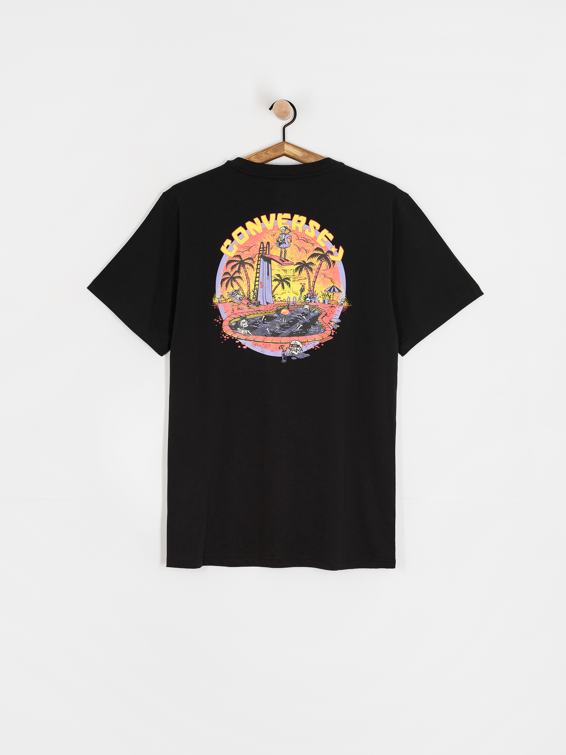 Тениска Converse Summer Zone (converse black)
