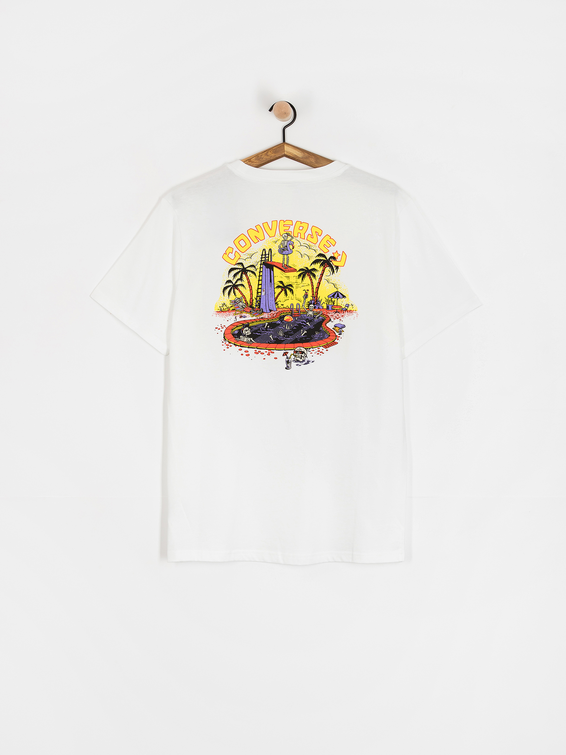 Тениска Converse Summer Zone (white)