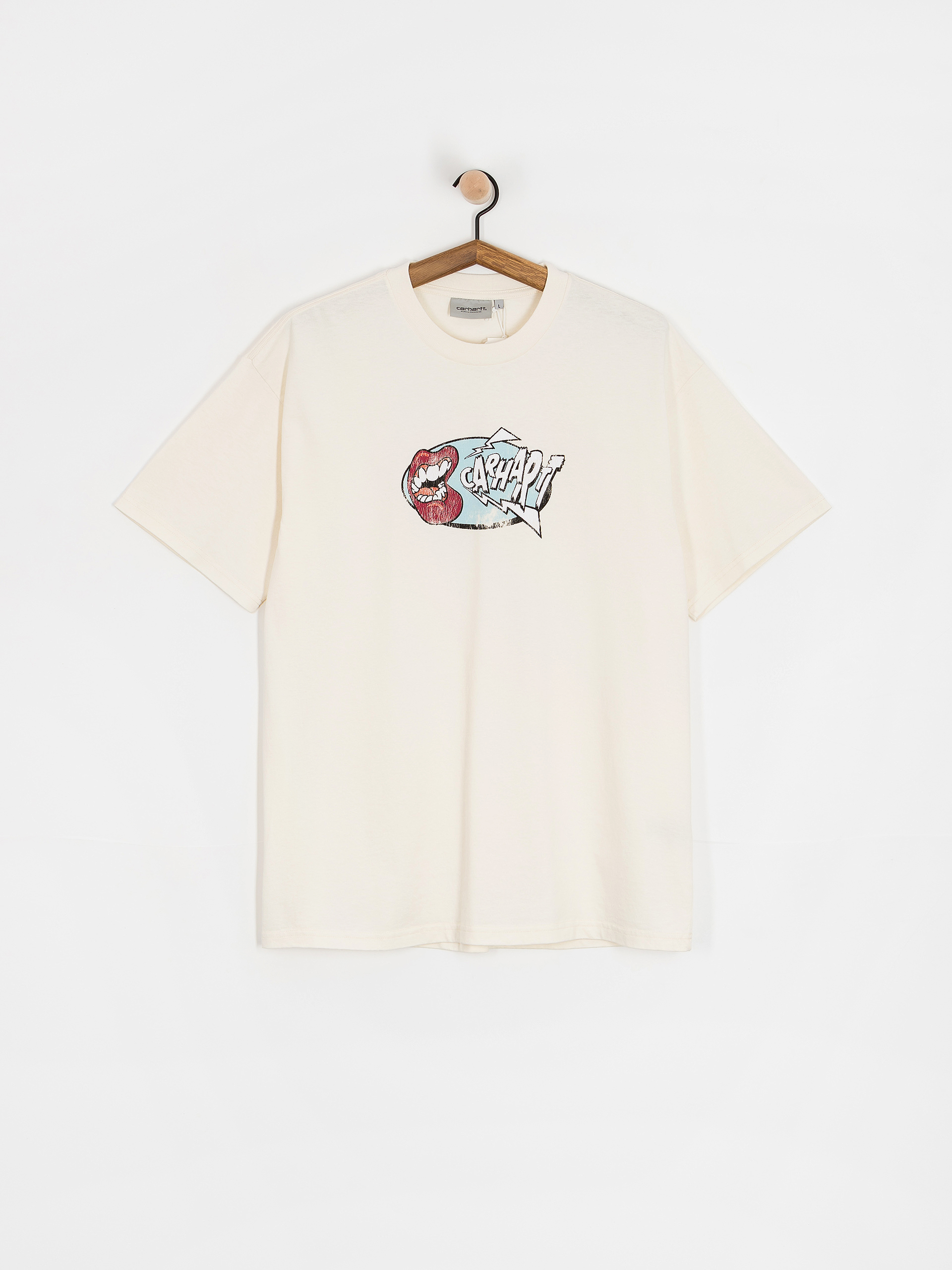 Тениска Carhartt WIP Louder (wax/heavy enzyme wash)