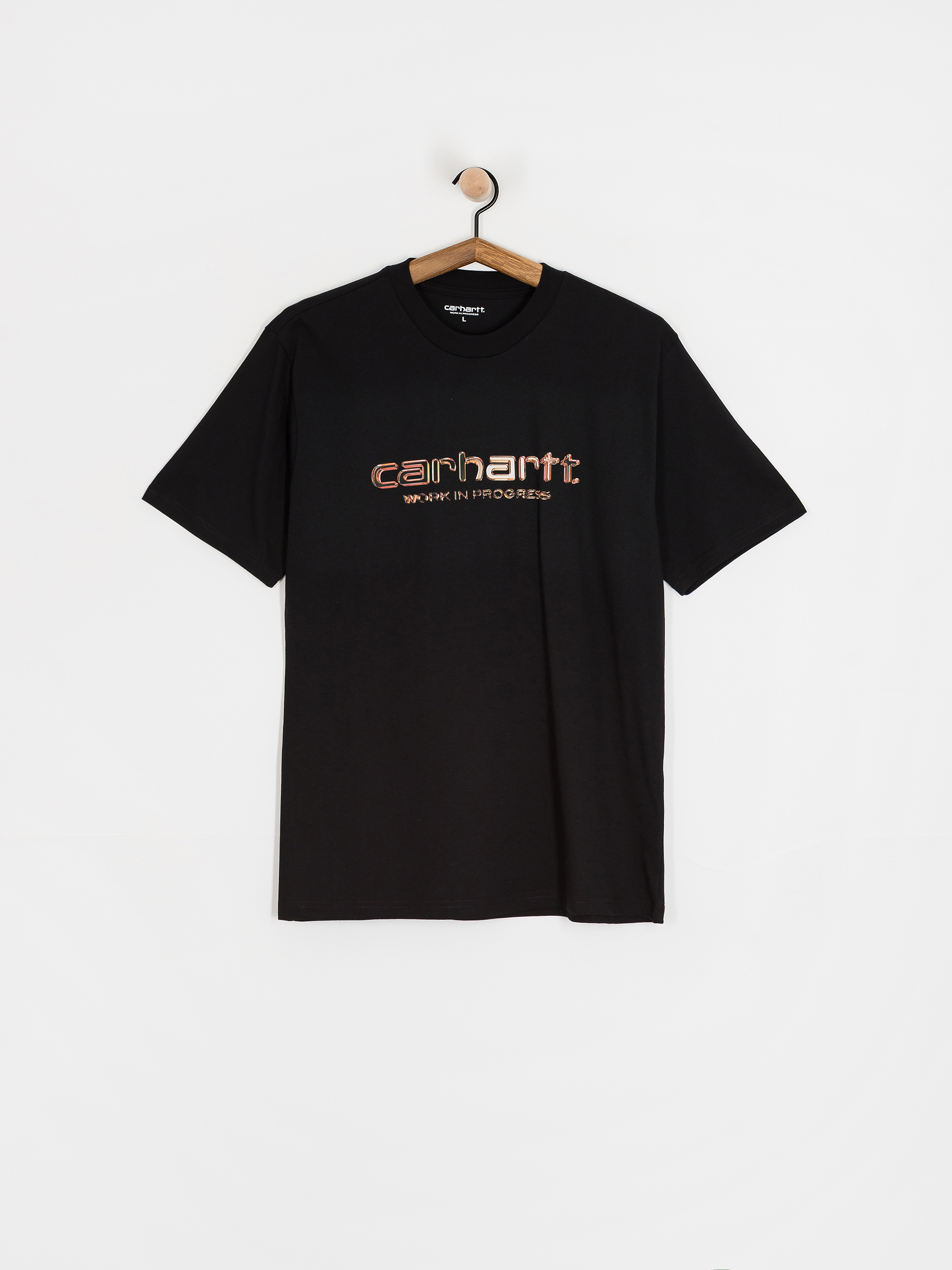 Тениска Carhartt WIP Solar Chrome Script (black)