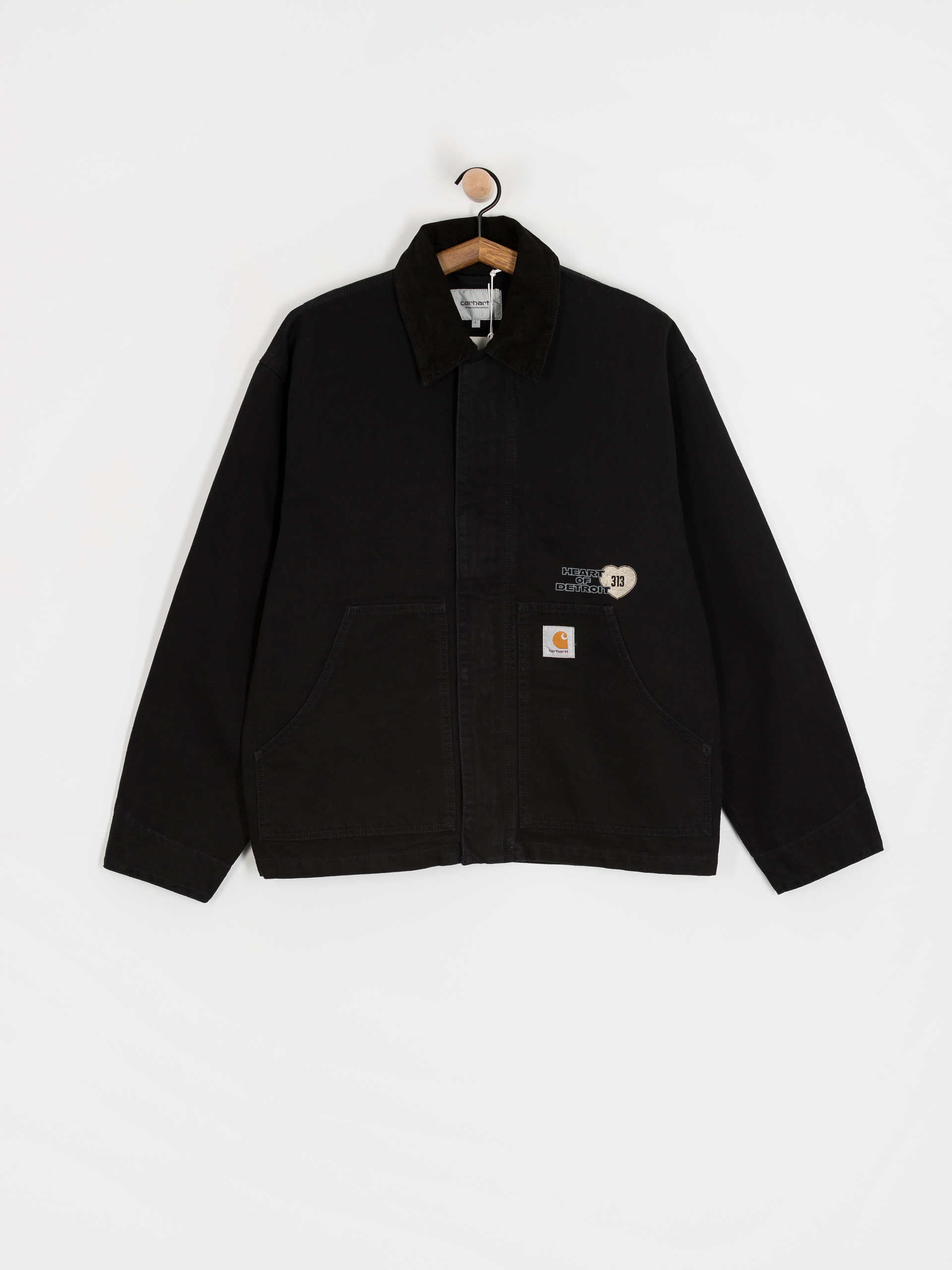 Яке Carhartt WIP OG Arcan Graphic (black/black/heavy stone wash)