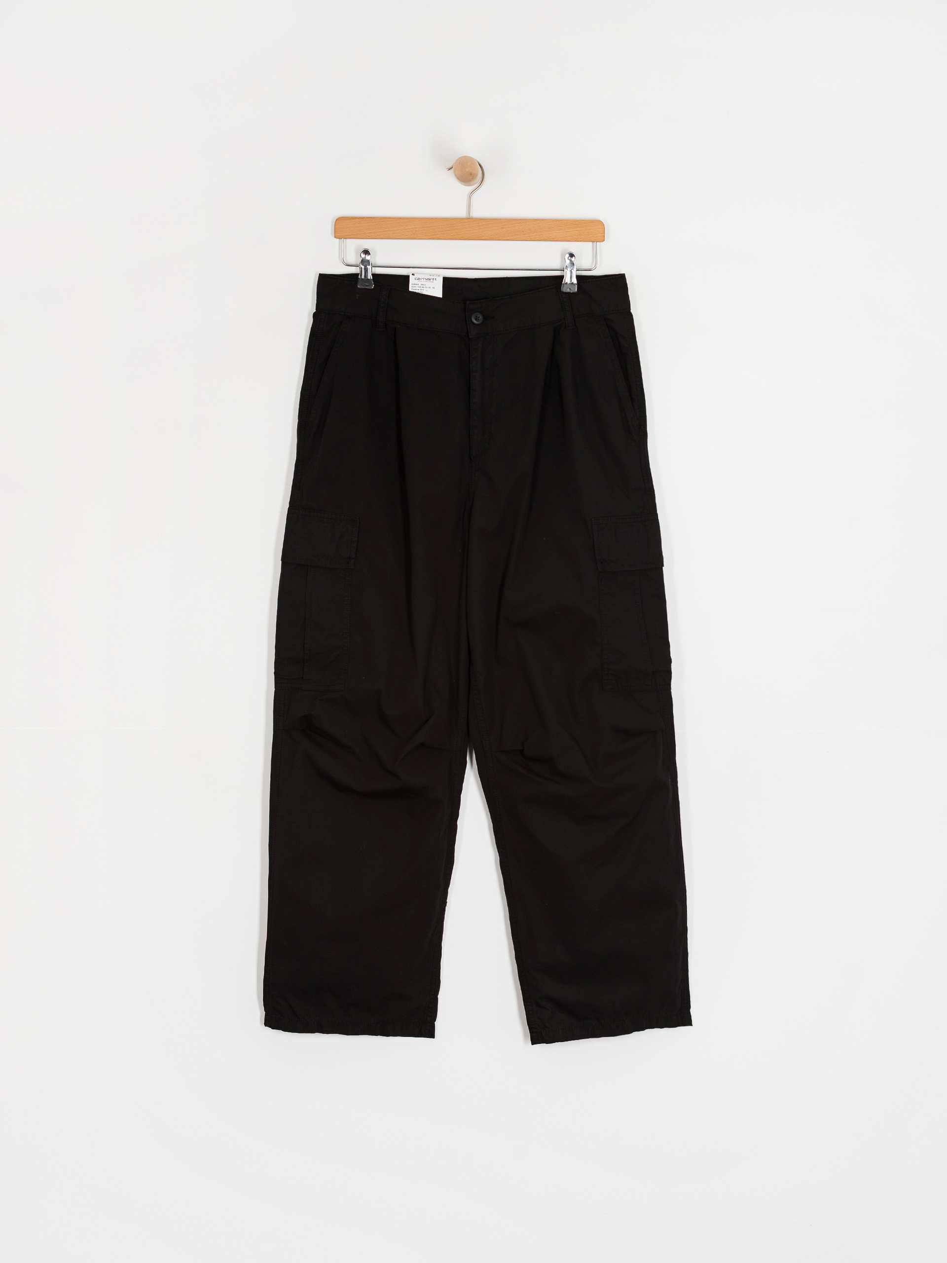 Панталони Carhartt WIP Cole Cargo (black/garment dyed)