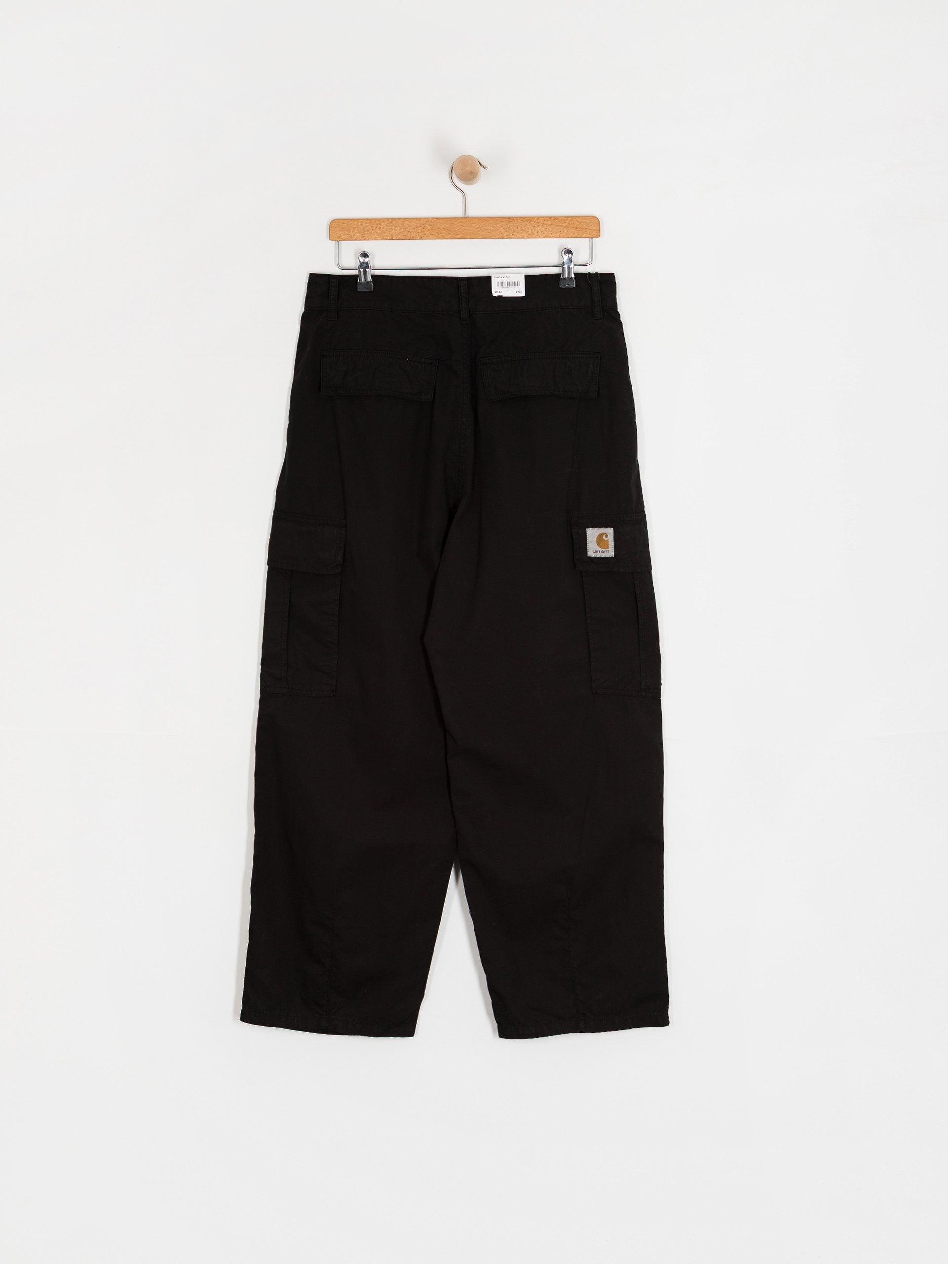 Панталони Carhartt WIP Cole Cargo (black/garment dyed)