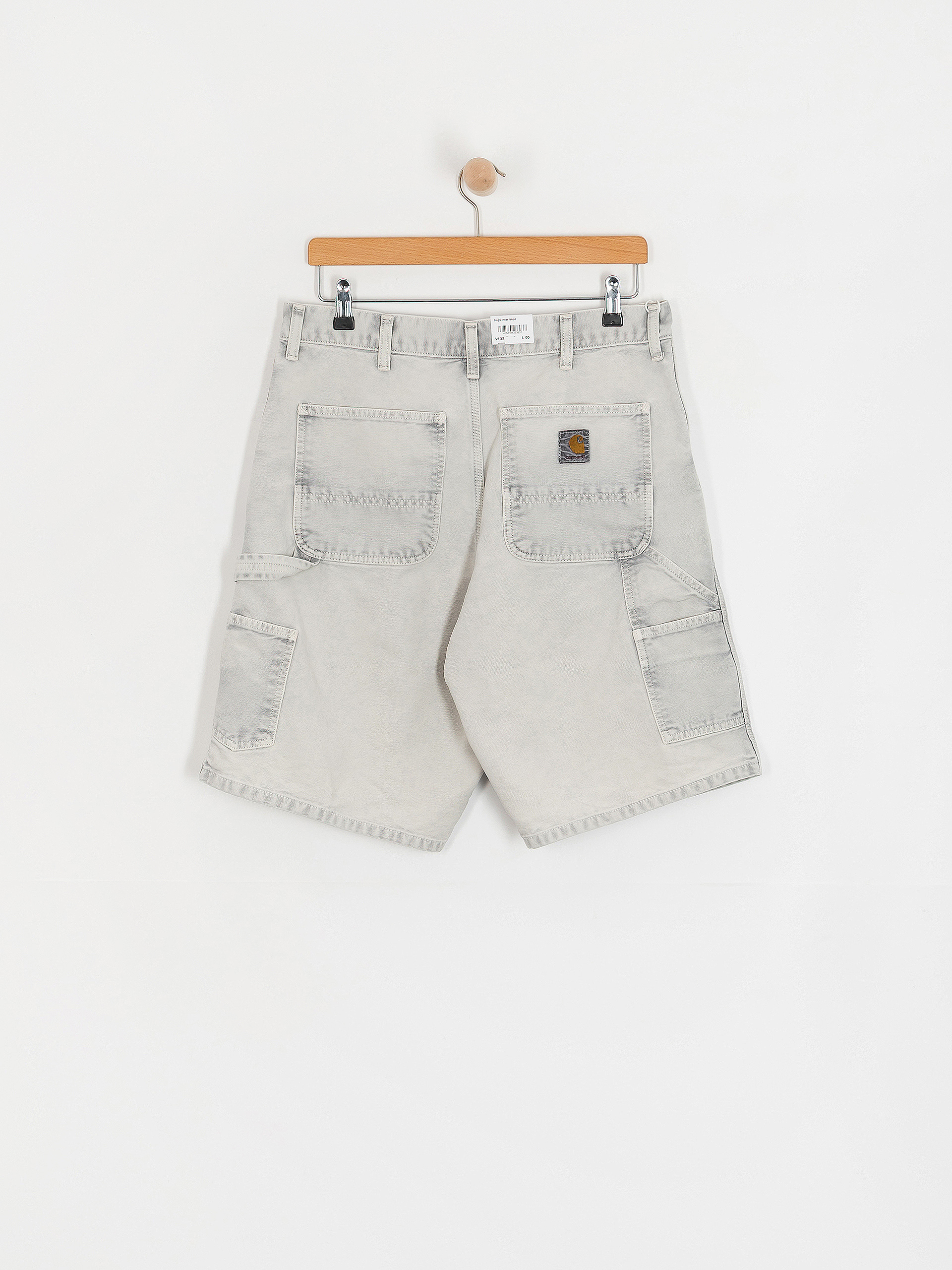 Къси панталони Carhartt WIP Single Knee (black/chalk wash)