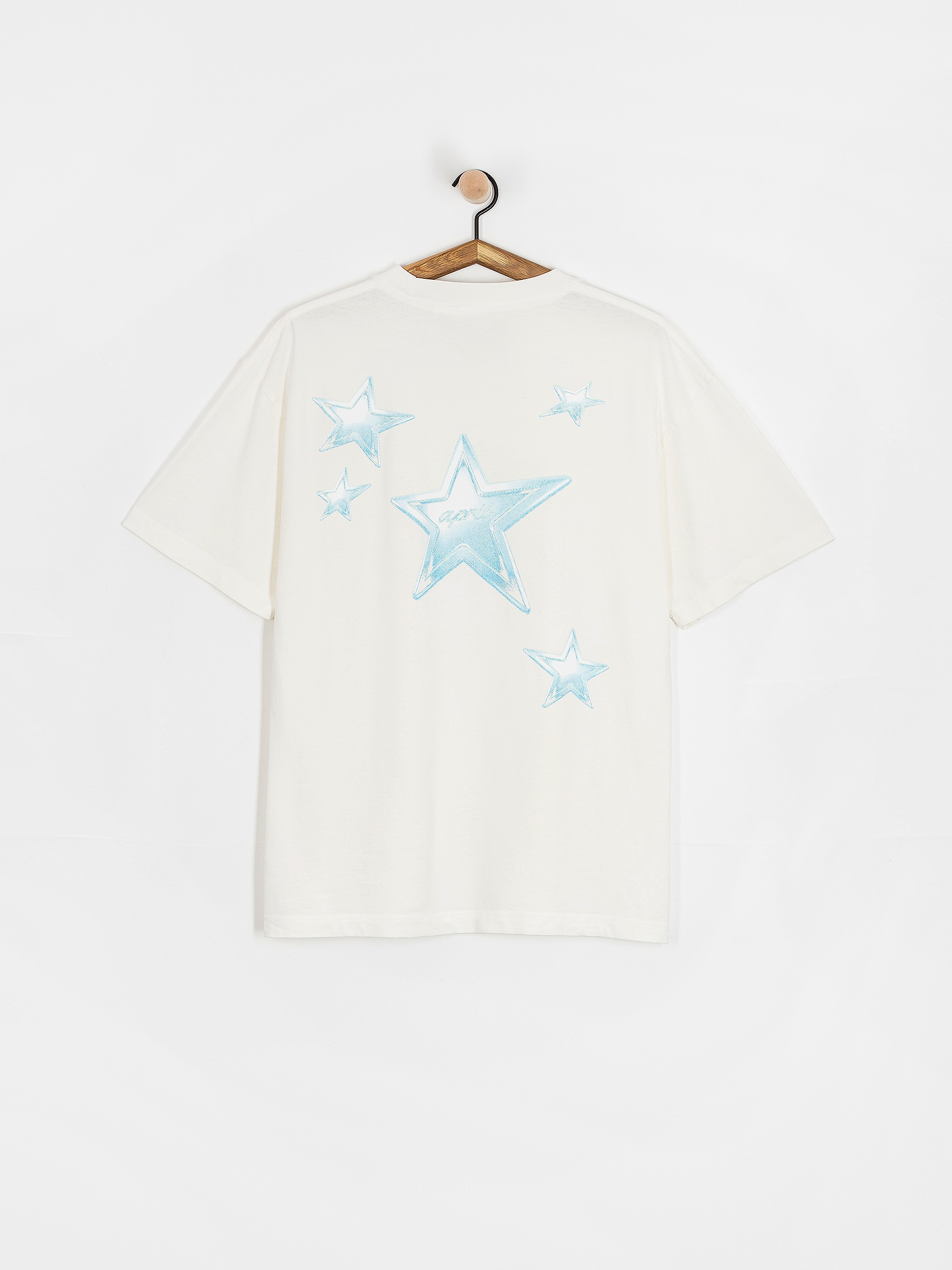 Тениска April Skateboards Stars (white)