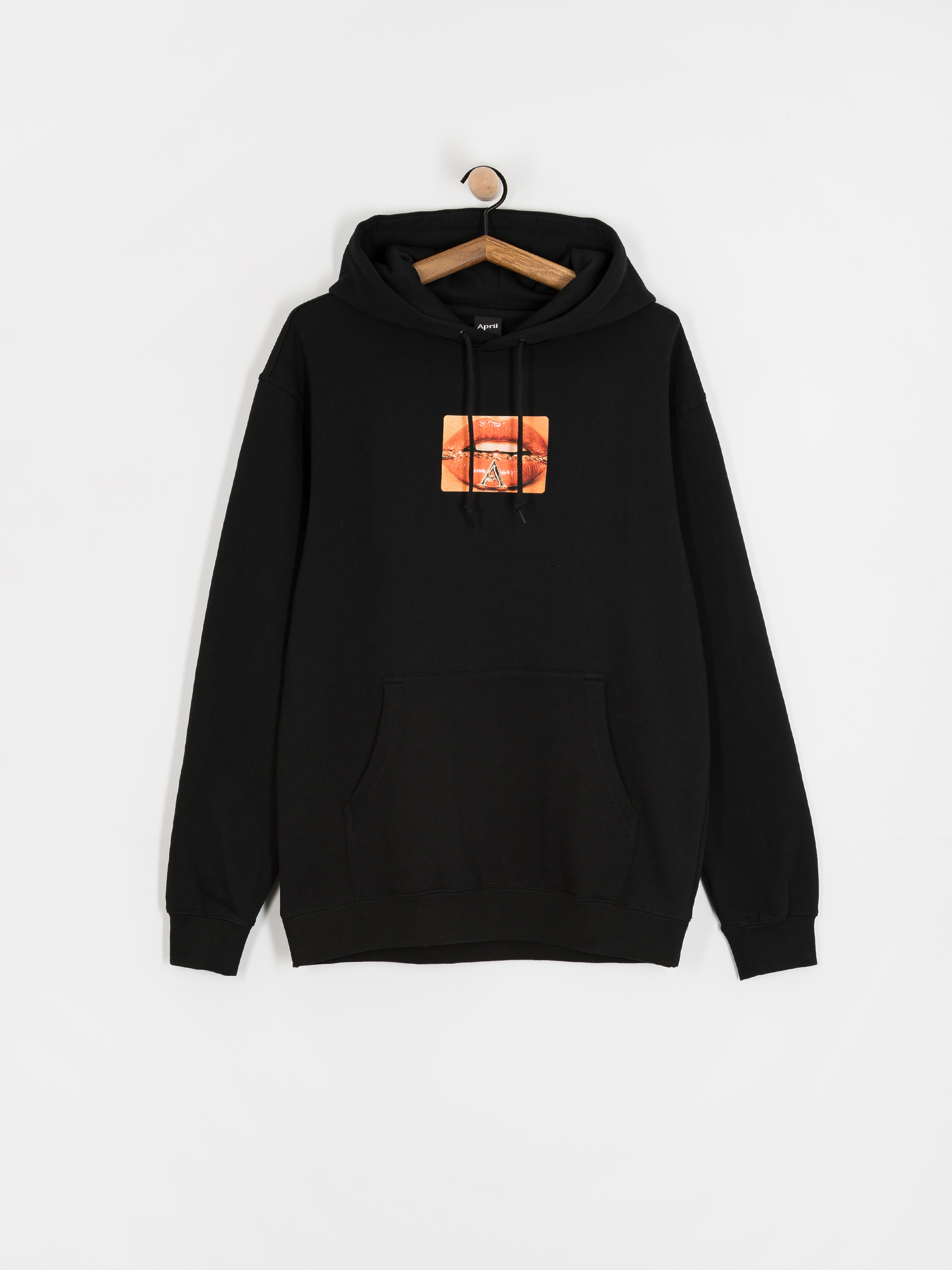 Суитшърт с качулка April Skateboards Pendant HD (vintage black)
