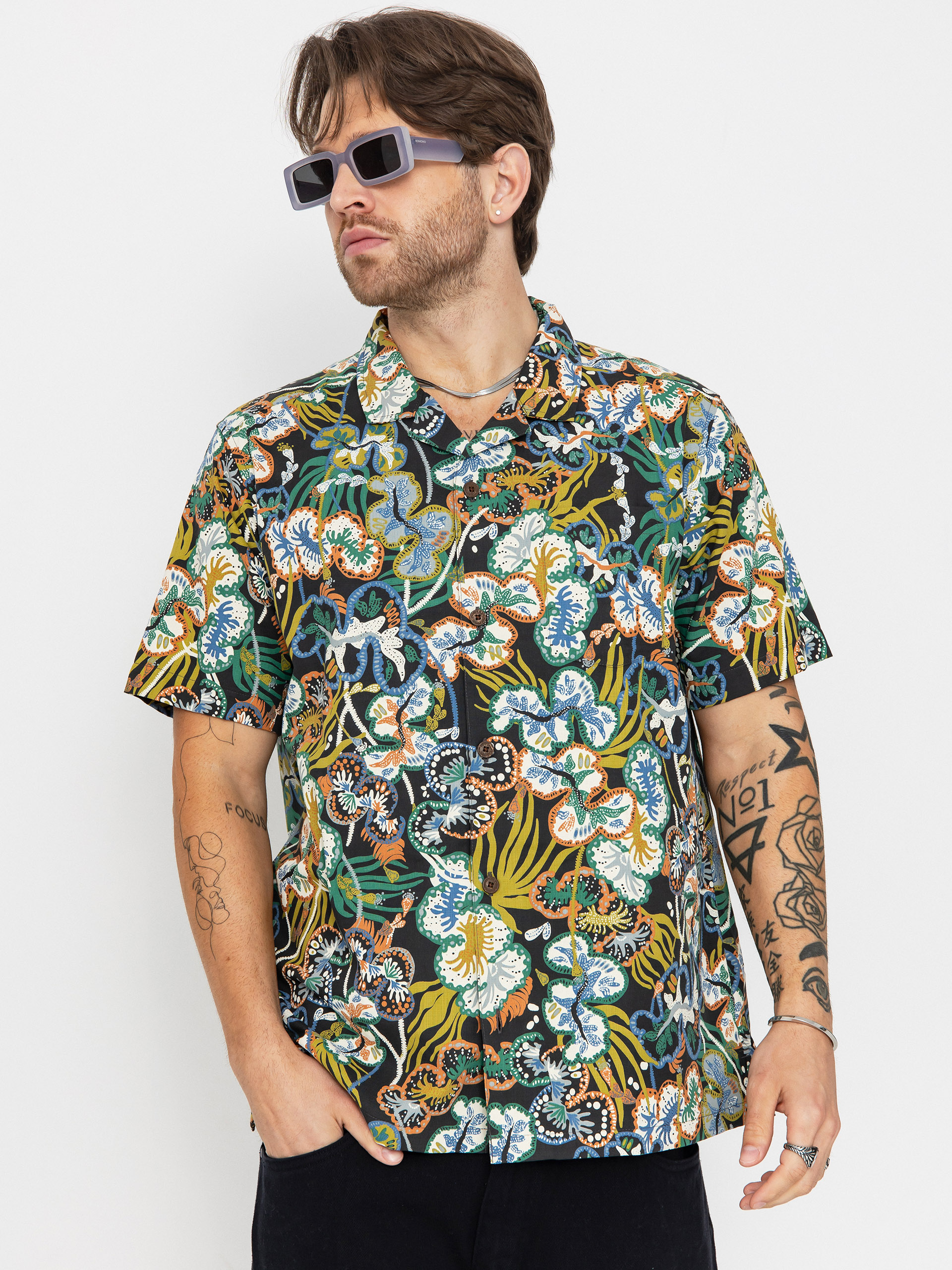 u0420u0438u0437u0430 Patagonia Tidal Threads Camp (undersea/ink black)