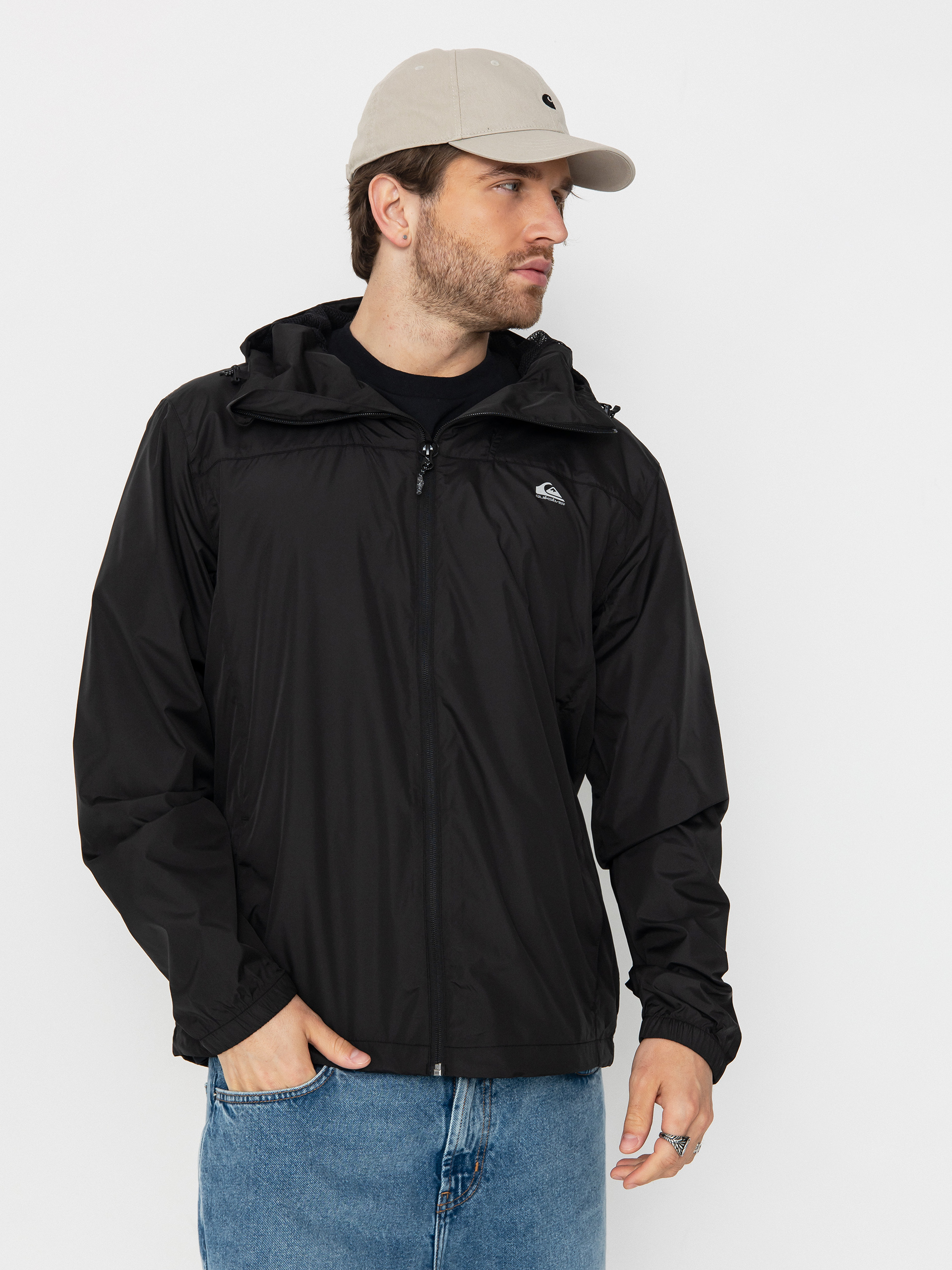Яке Quiksilver Overcast Windbreaker (black)
