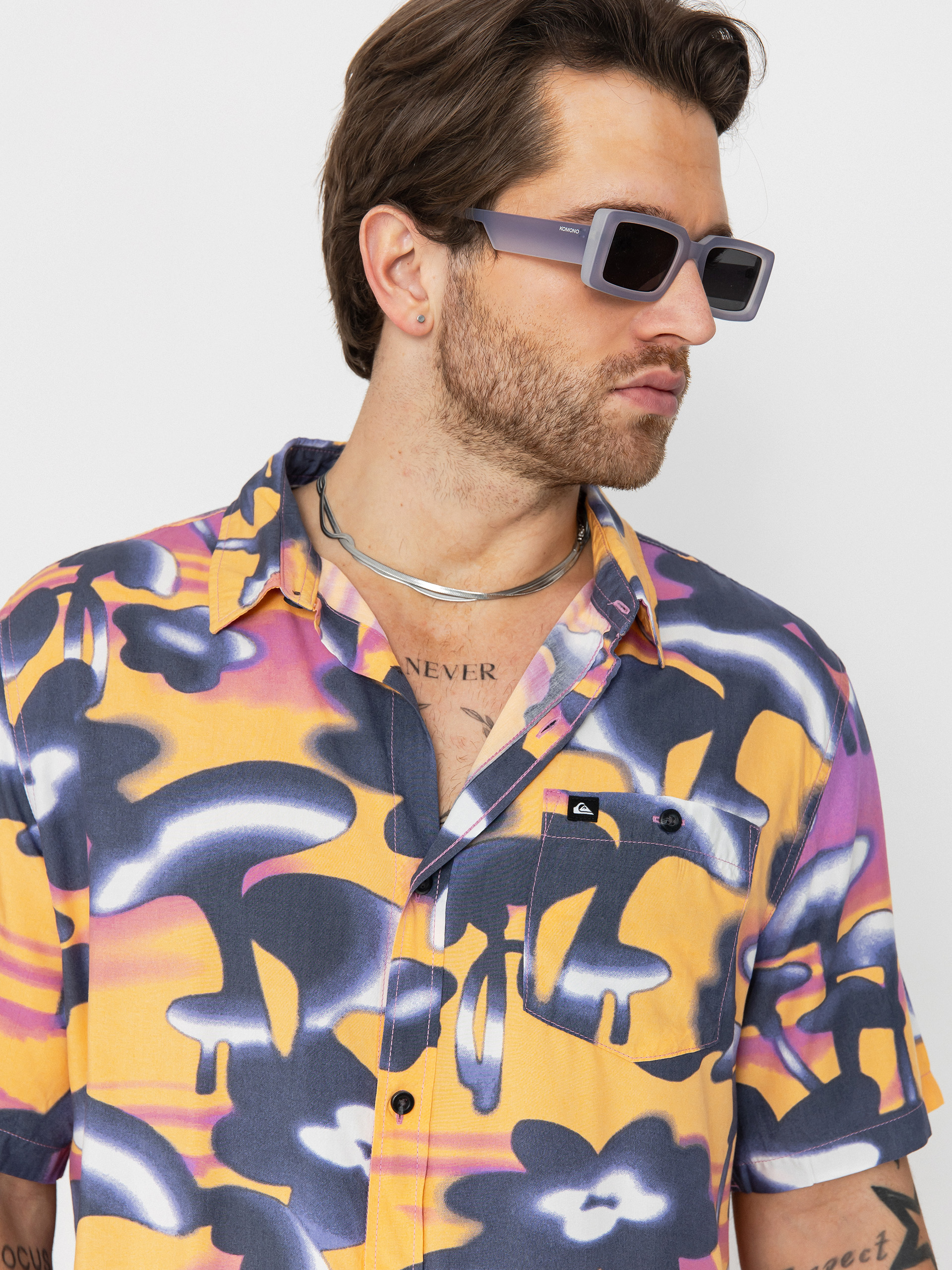 Риза Quiksilver Safe Paradise (vintage violet biophilia)