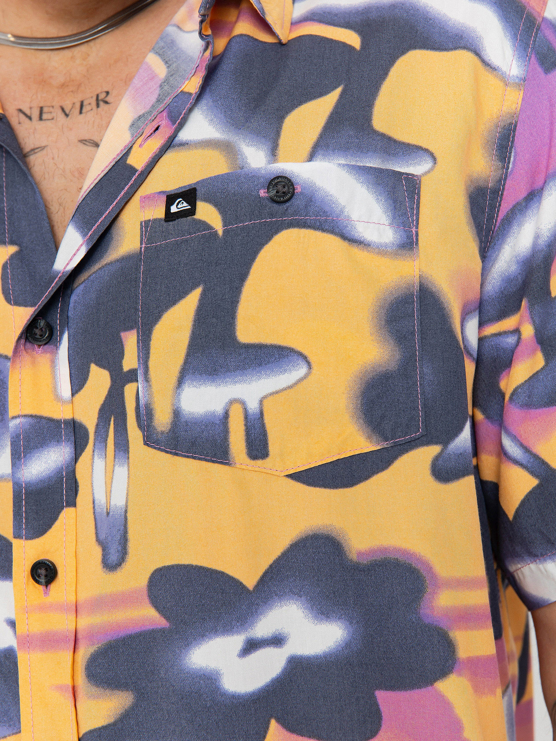 Риза Quiksilver Safe Paradise (vintage violet biophilia)