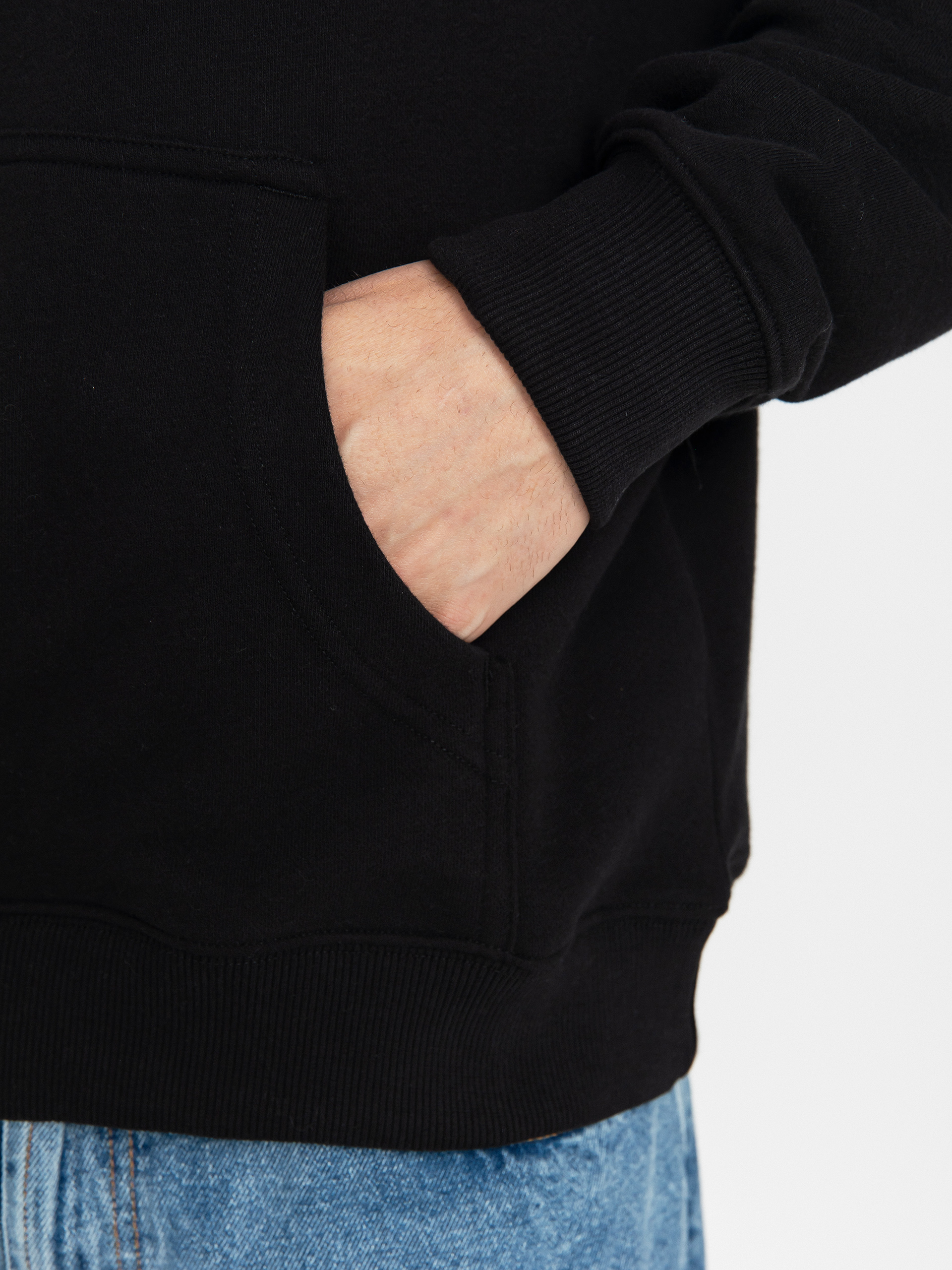 Суитшърт с качулка DC Fix Up HD (black)