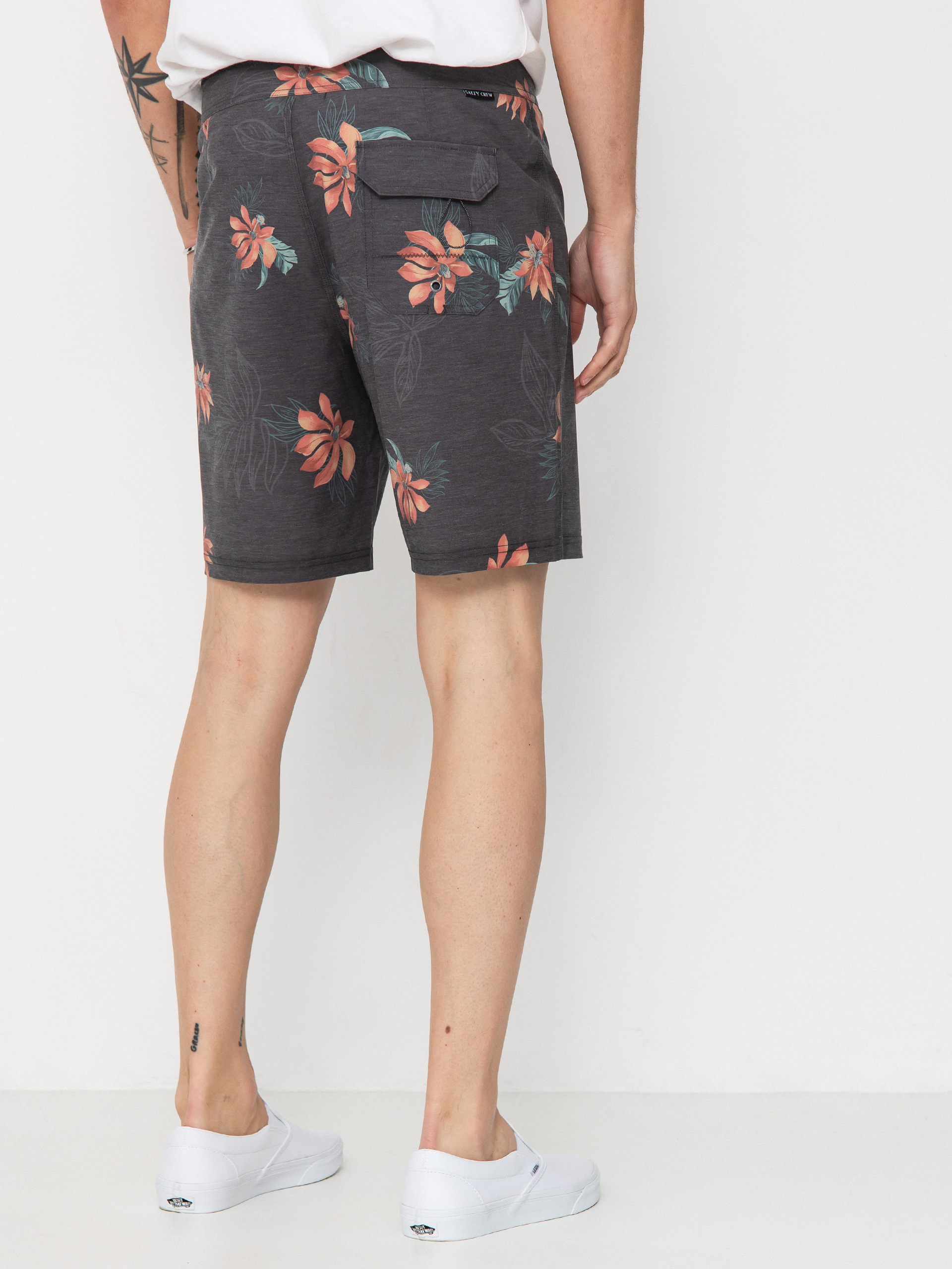 Плажни къси панталони Salty Crew Bloomin (black)