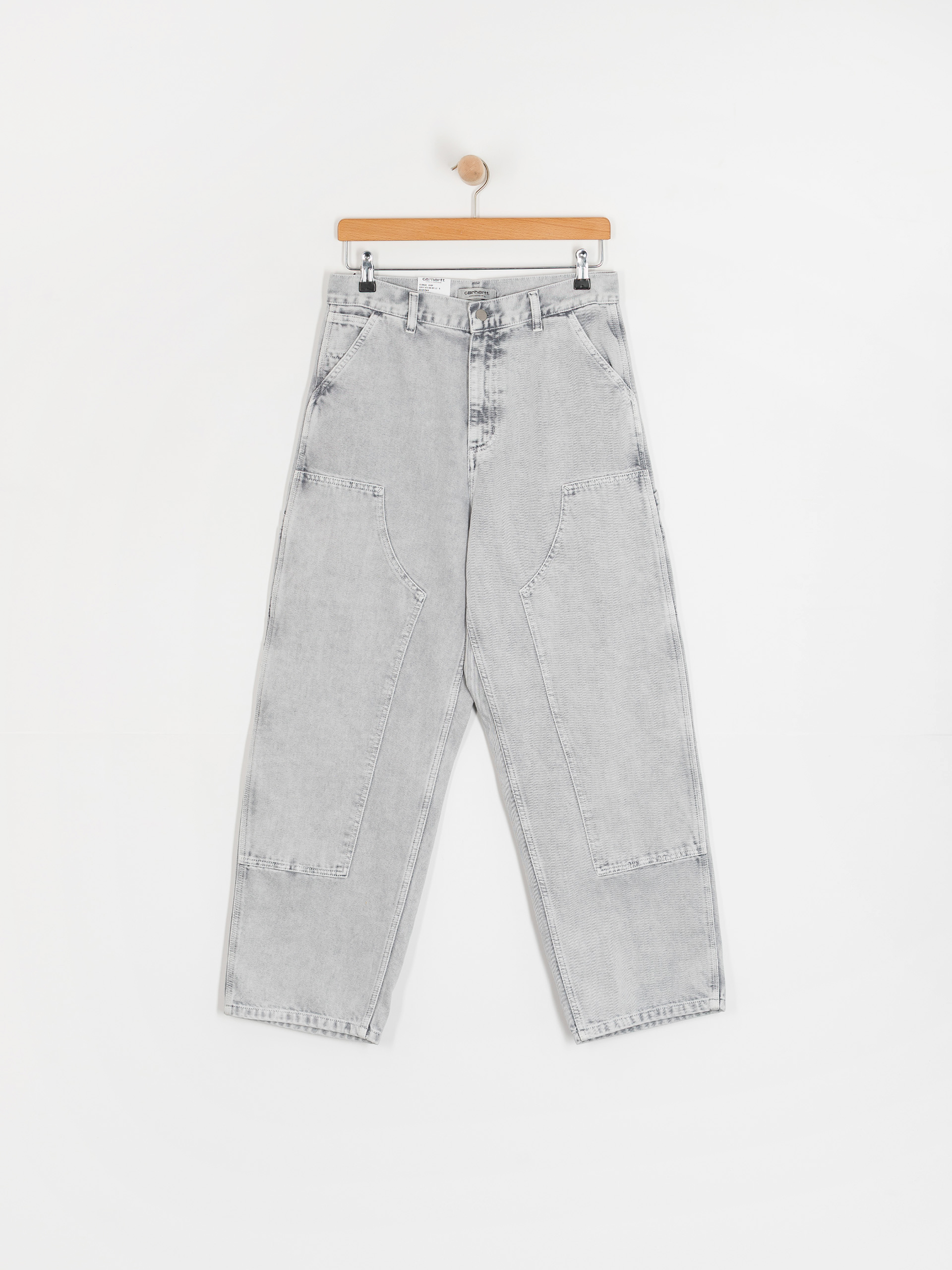 Панталони Carhartt WIP Brandon Double Knee Wmn (black/chalk wash)