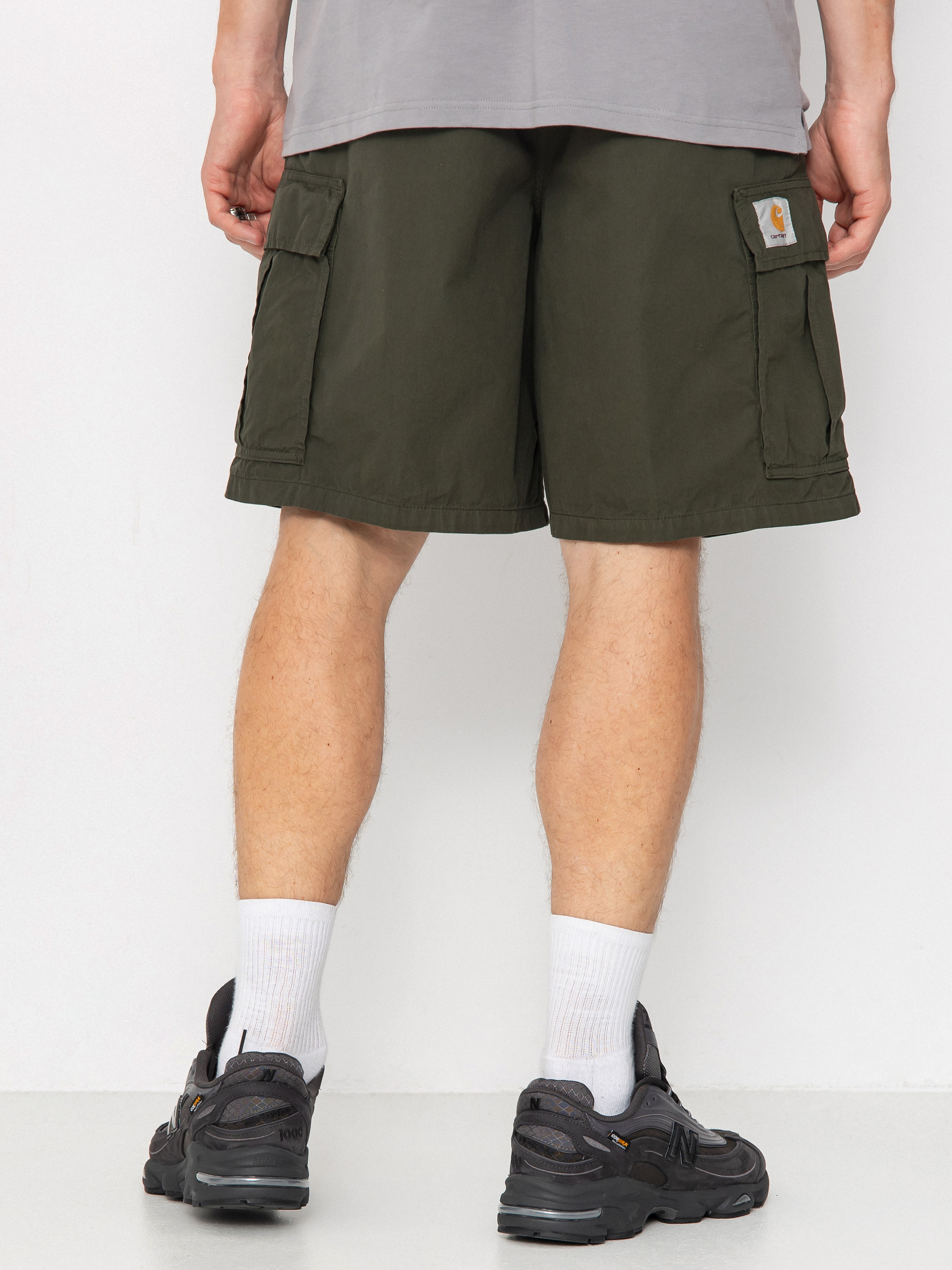 Къси панталони Carhartt WIP Cole Cargo (opuntia/garment dyed)