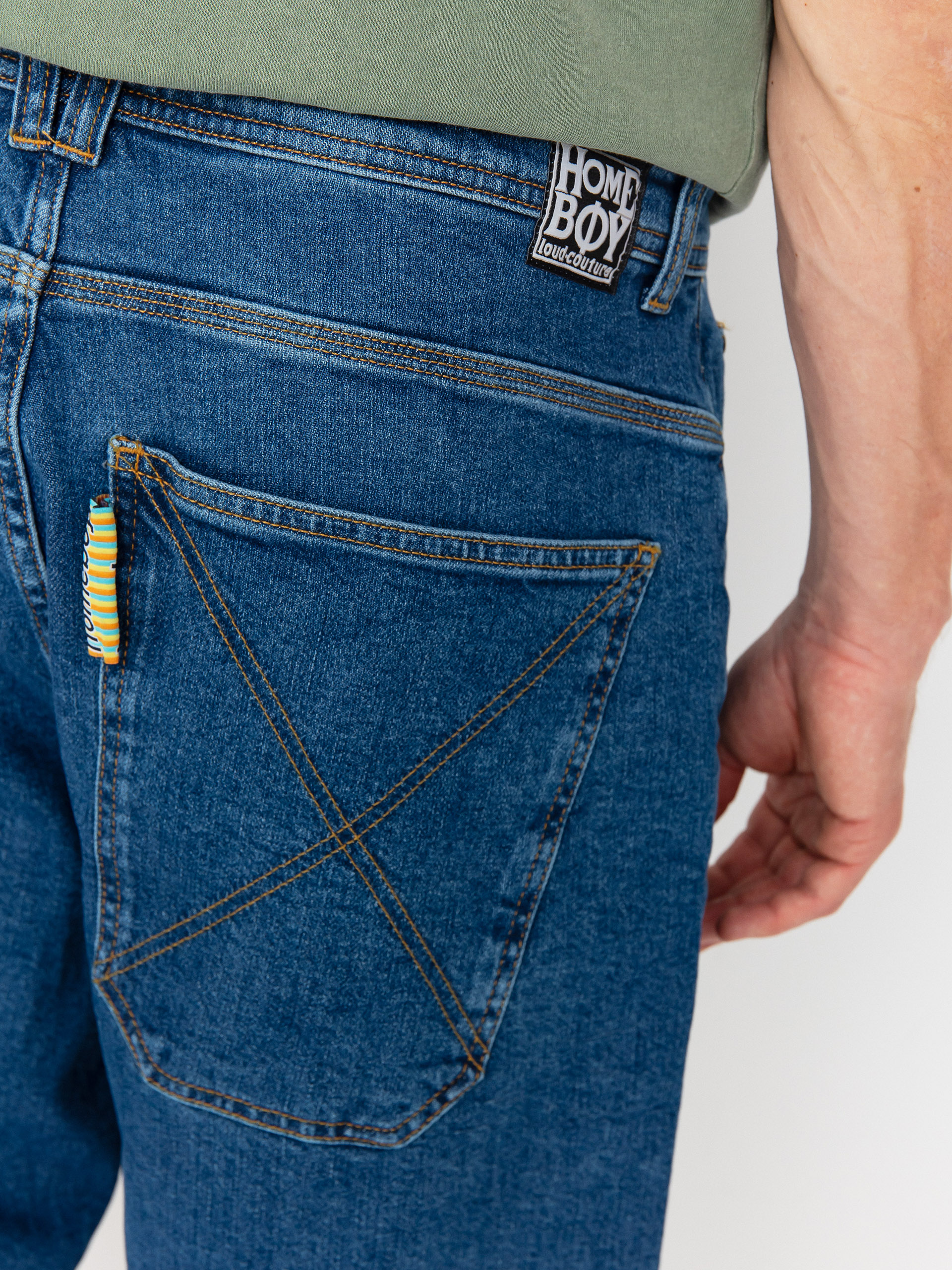 Къси панталони Homeboy X Tra Monster (washed blue)