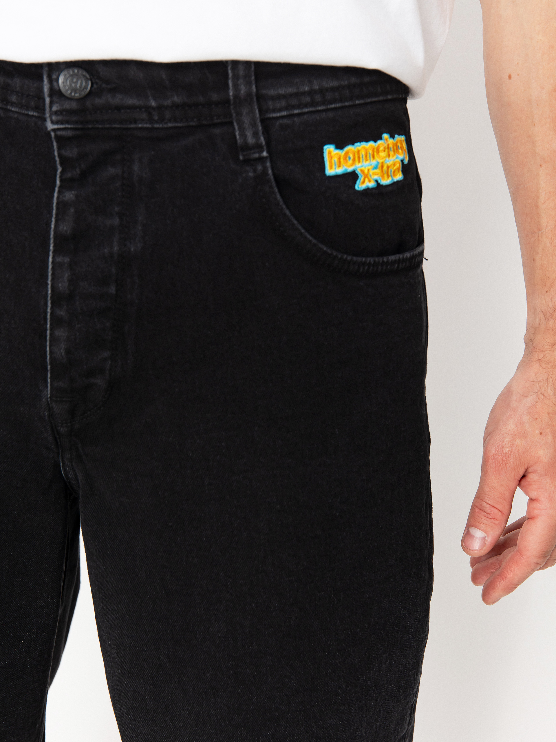 Къси панталони Homeboy X Tra Baggy (washed black)