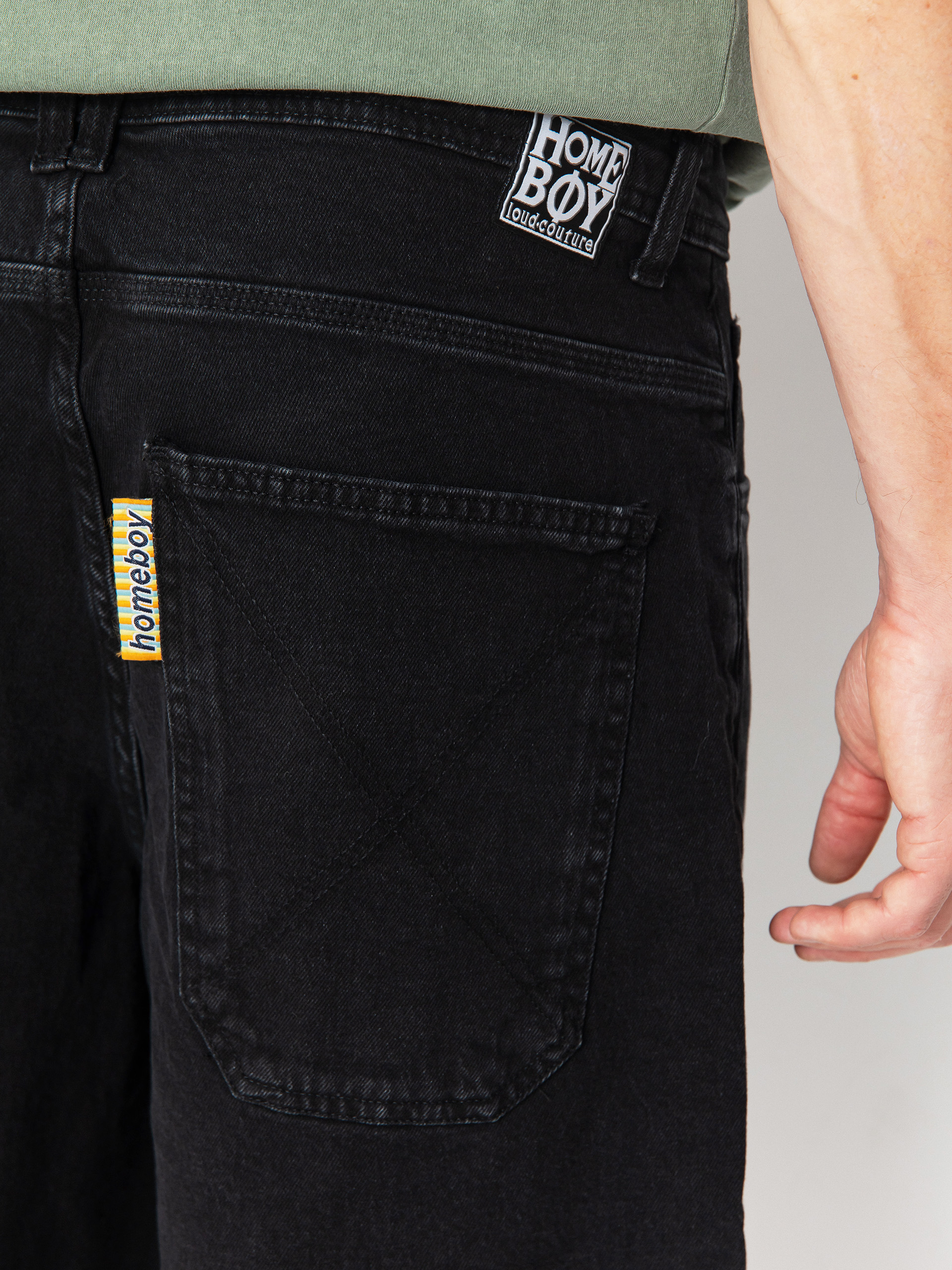 Къси панталони Homeboy X Tra Monster (washed black)