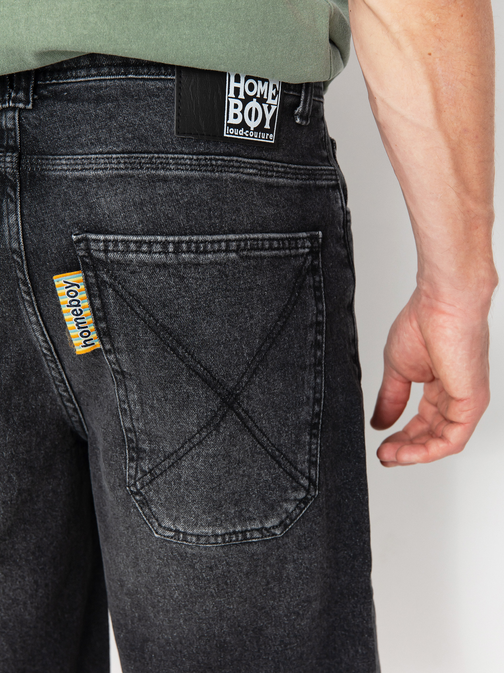 Къси панталони Homeboy X Tra Baggy Vintage (vintage black)