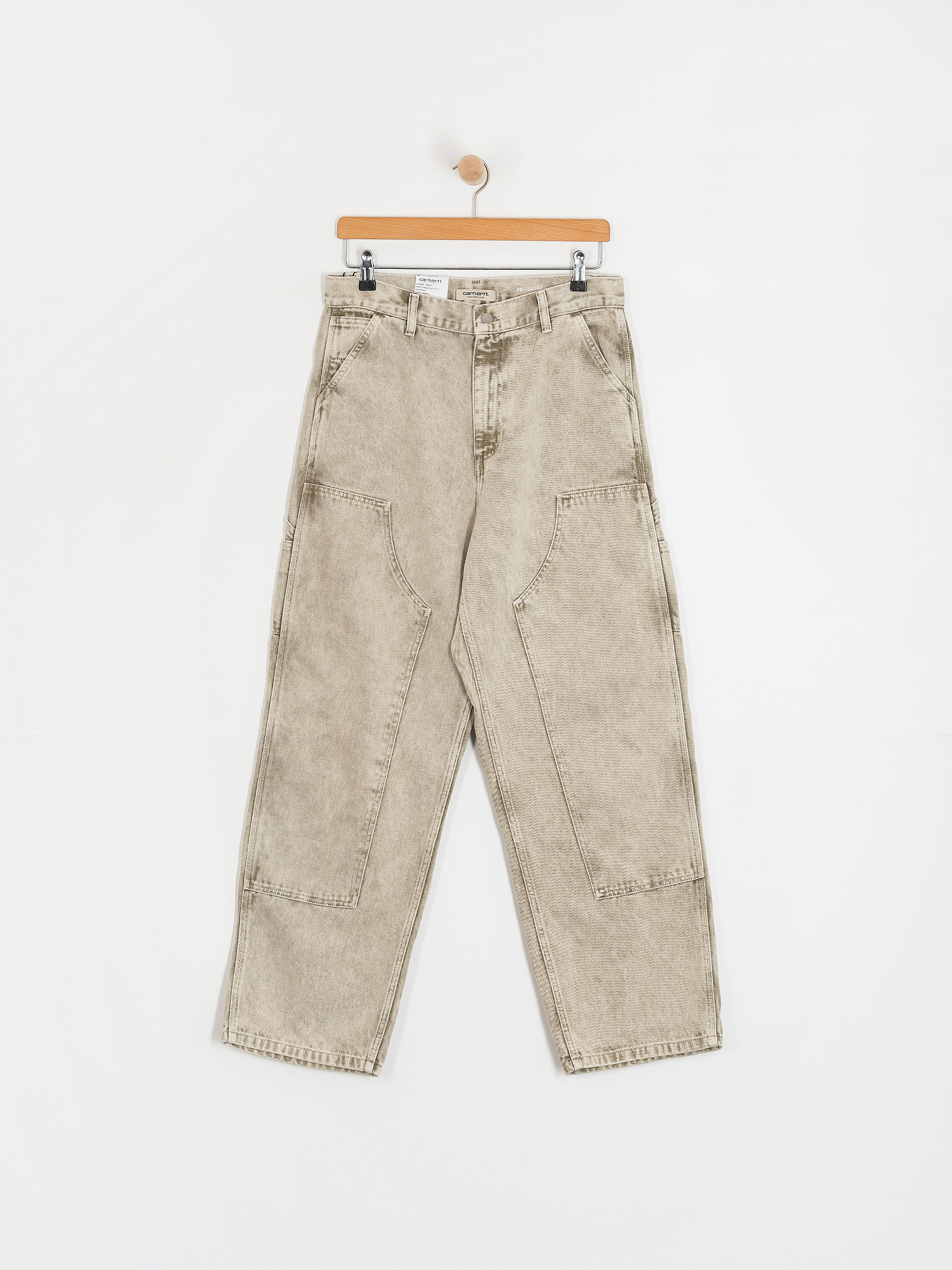 Панталони Carhartt WIP Brandon Double Knee Wmn (opuntia/chalk wash)