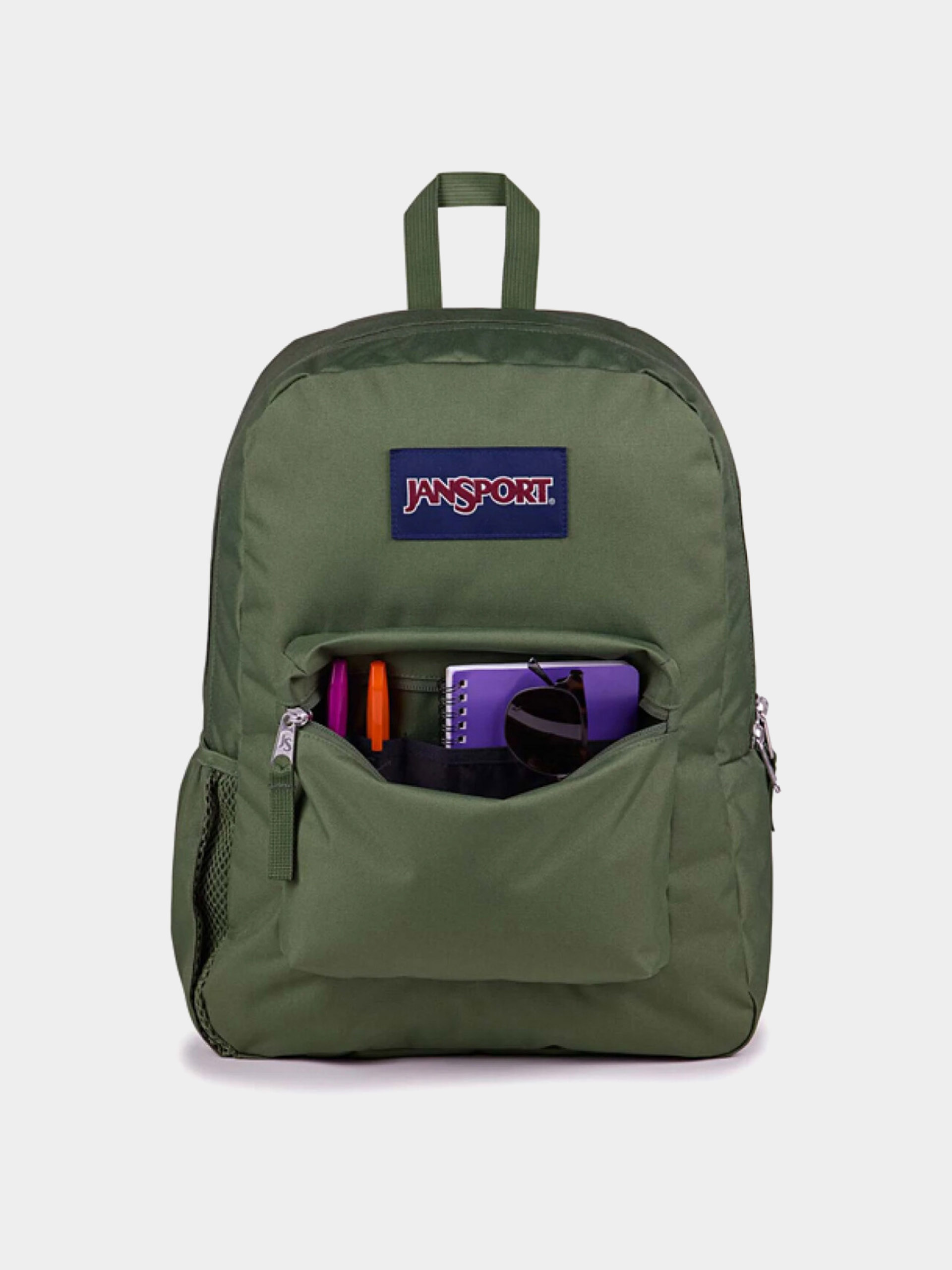 Раница JanSport Cross Town Plus (cargo green)