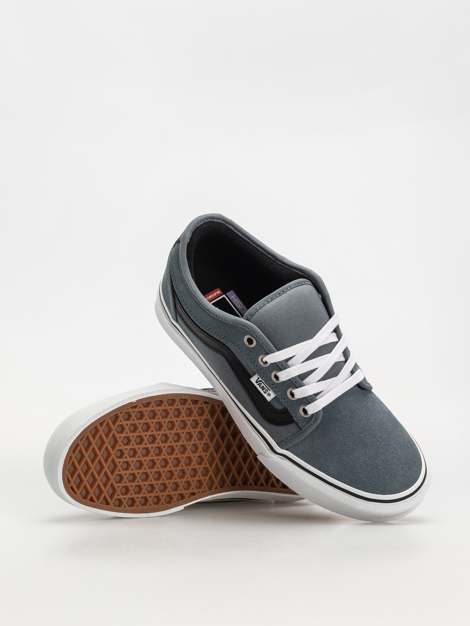 Обувки Vans Skate Chukka Low Sidestripe (black/slate blue)