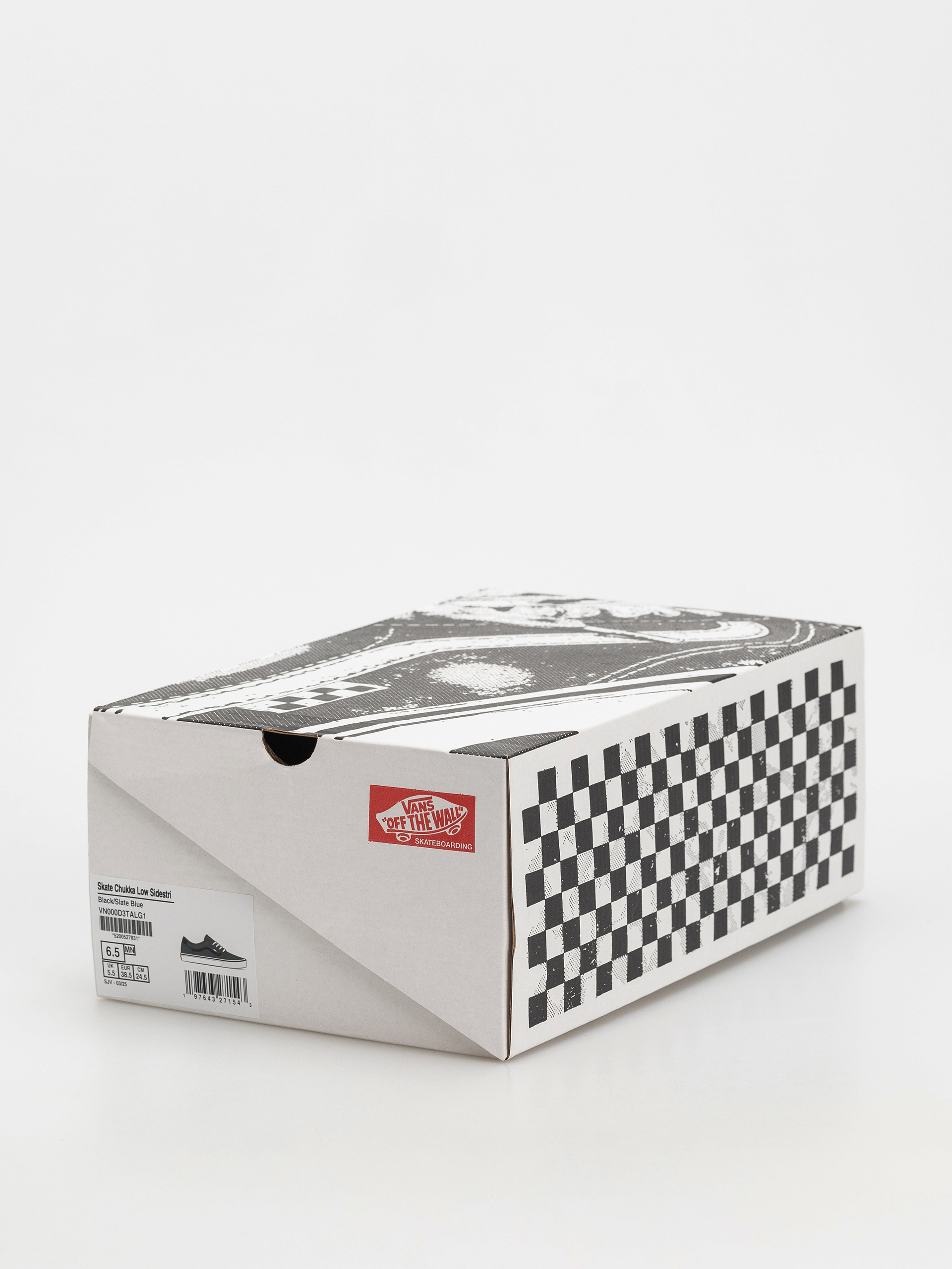 Обувки Vans Skate Chukka Low Sidestripe (black/slate blue)