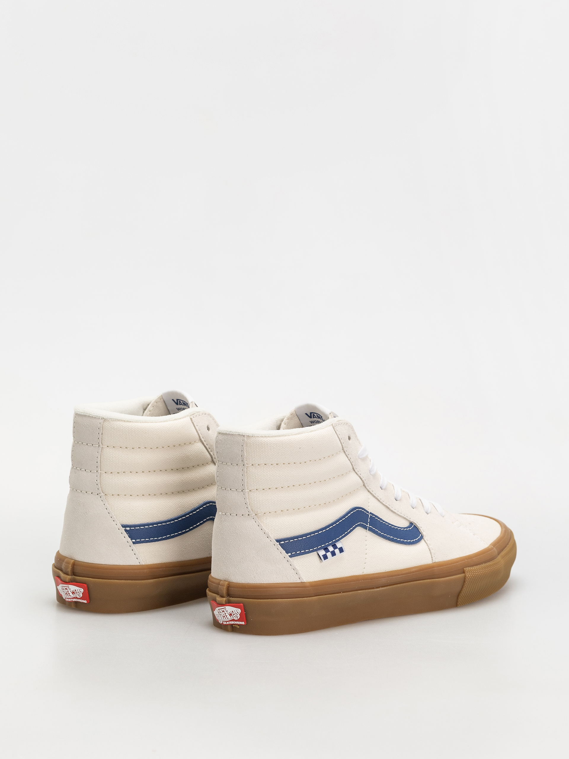 Обувки Vans Skate Sk8 Hi (marshmallow/blue/gum)