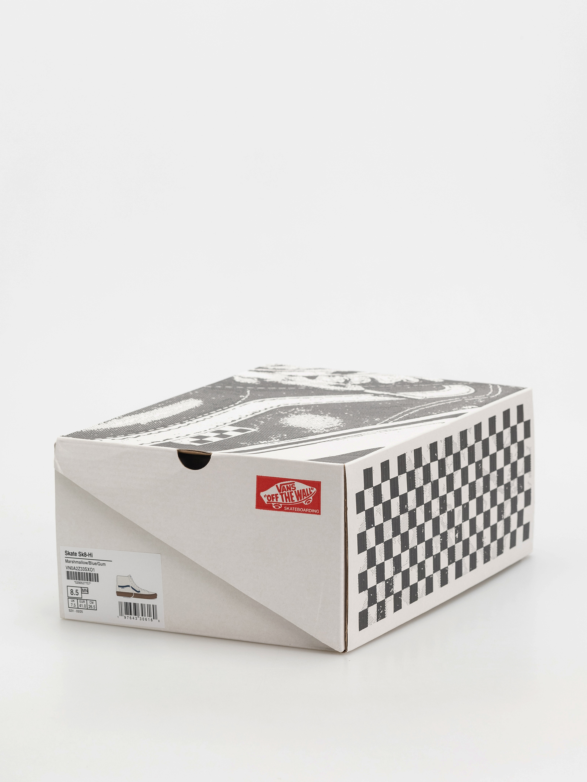 Обувки Vans Skate Sk8 Hi (marshmallow/blue/gum)