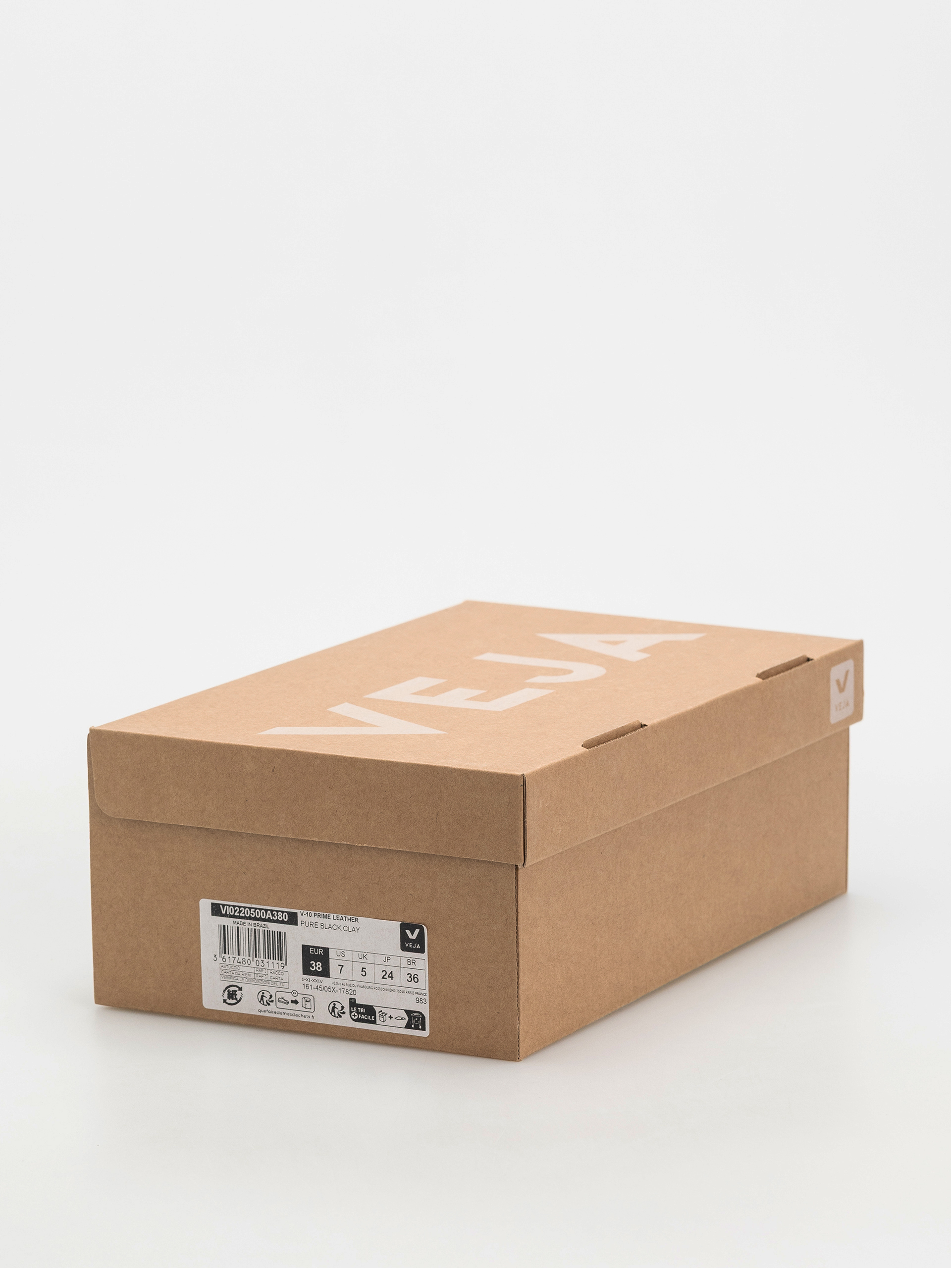 Обувки Veja V-10 Wmn (pure black clay)