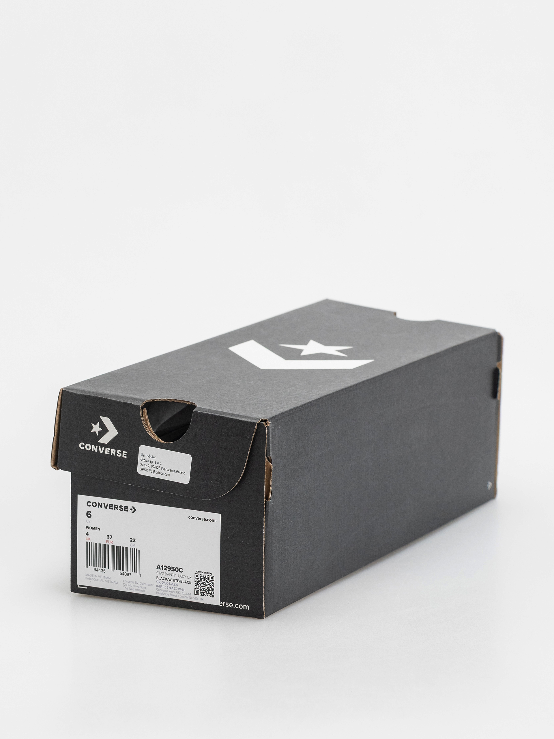 Кецове Converse Chuck Taylor All Star Dainty Lucky Ox Wmn (black/white/black)