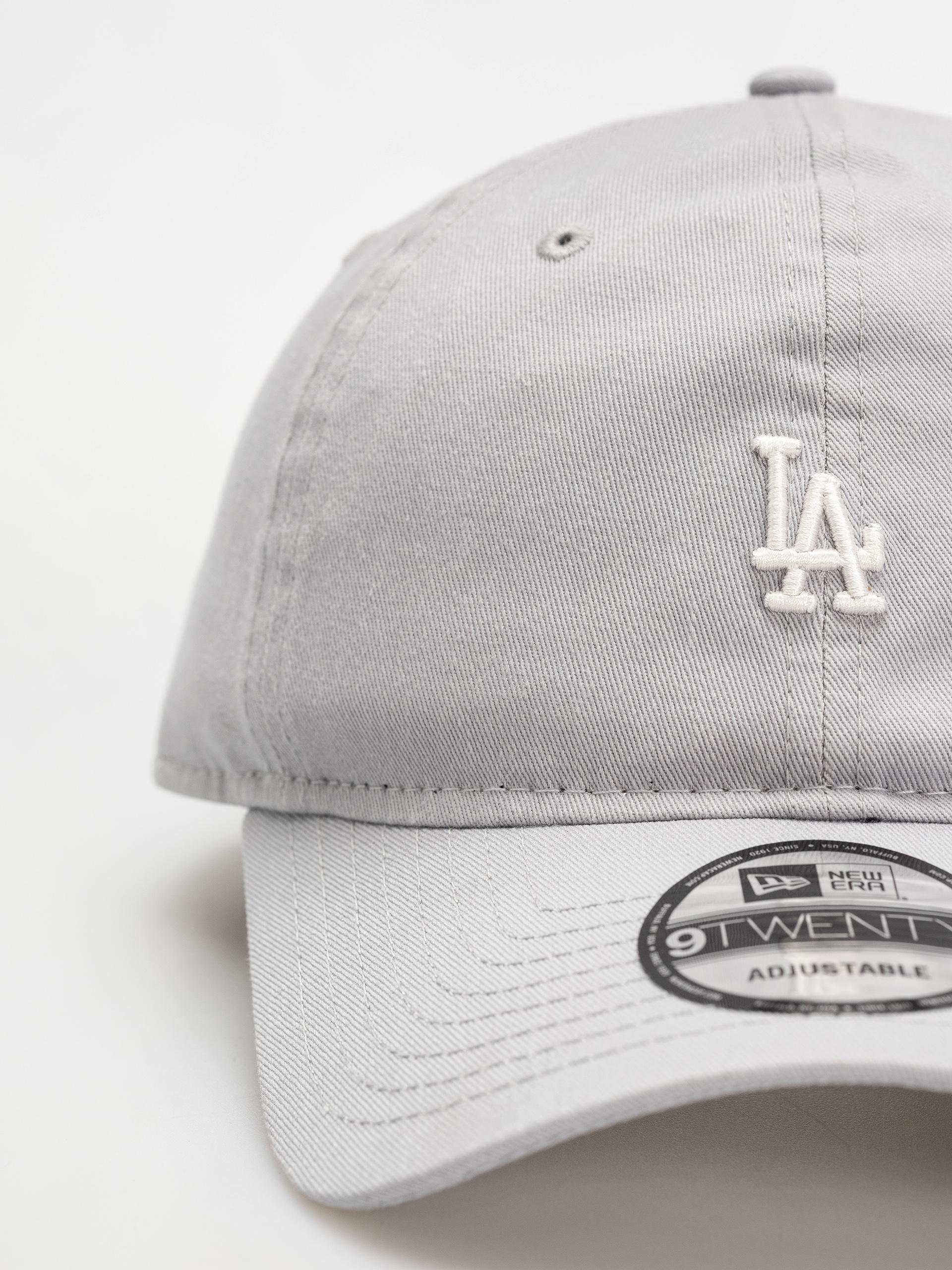 Шапка с козирка New Era Mini Logo Washed 9Twenty Los Angeles Dodgers (gray)